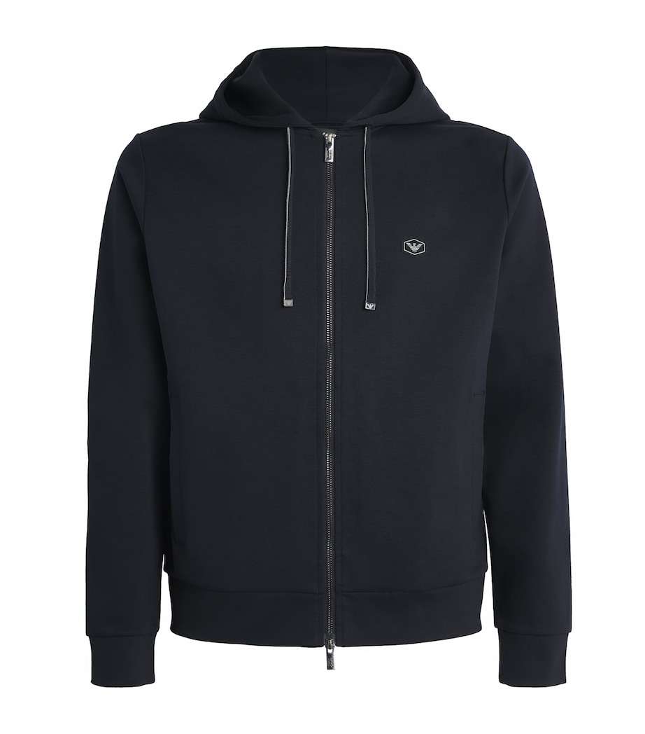 Cotton-Blend Logo Zip-Up Hoodie 920 Image 1