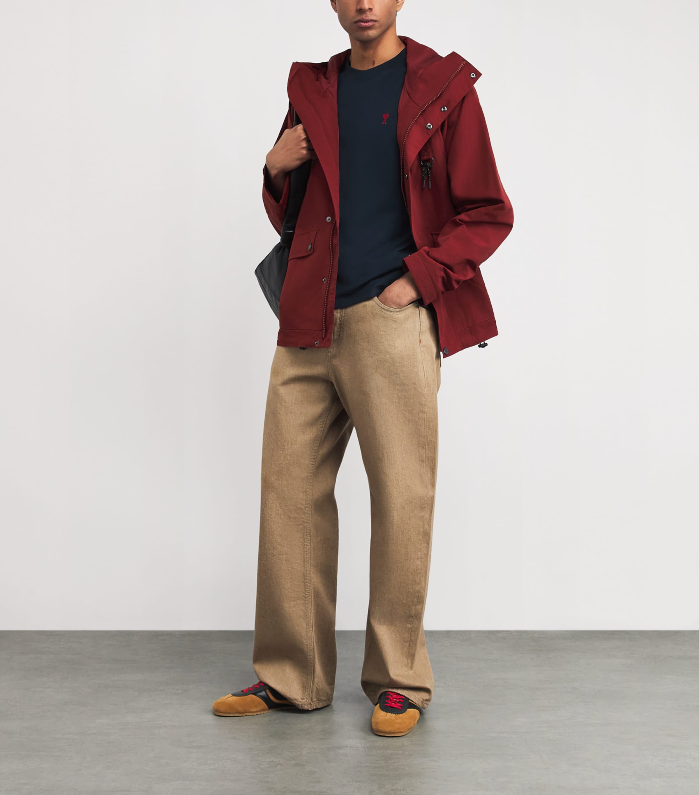 Cotton Ami de Coeur T-Shirt 430 BLEU NUIT Image 2