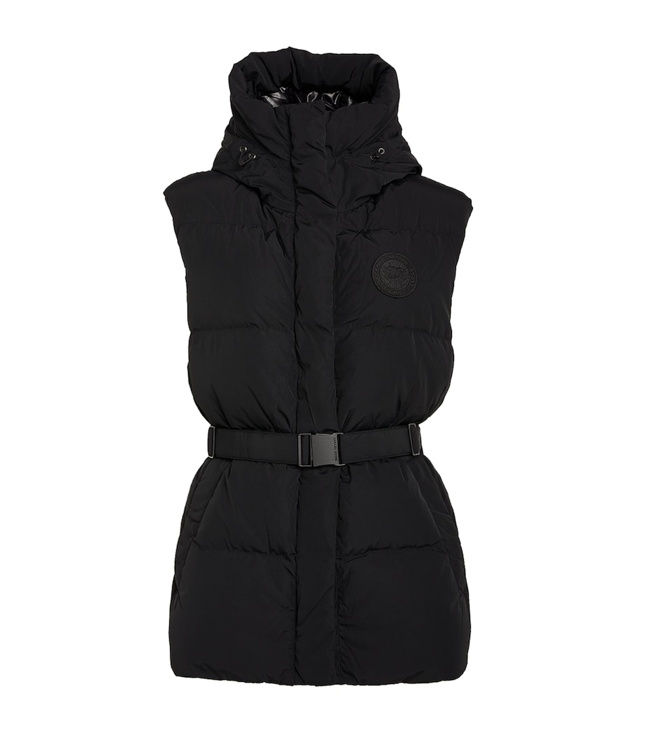 Down-Filled Rayla Gilet 61 BLACK NOIR Image 1