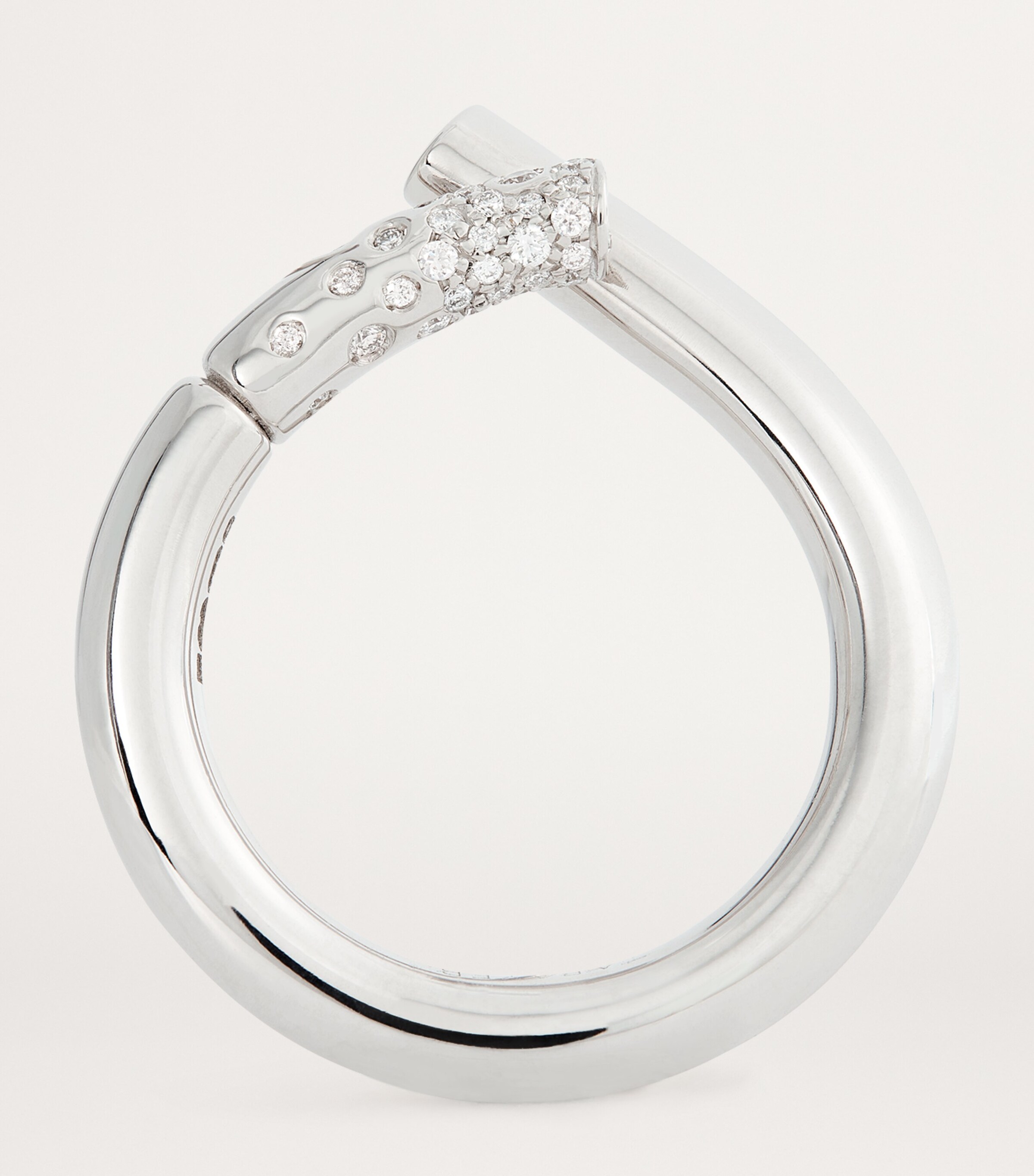 Tabayer White Gold and Diamond Oera Ring White Gold Image 3