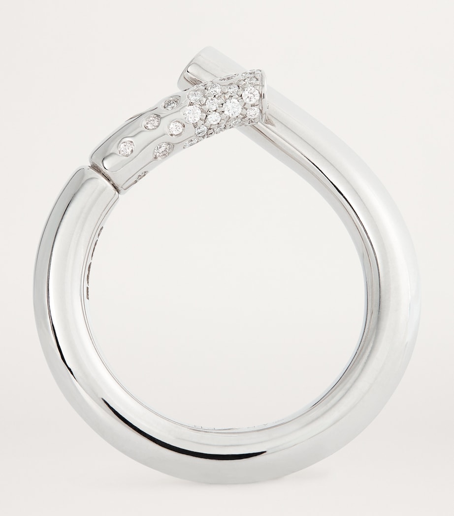 Tabayer White Gold and Diamond Oera Ring White Gold Image 3