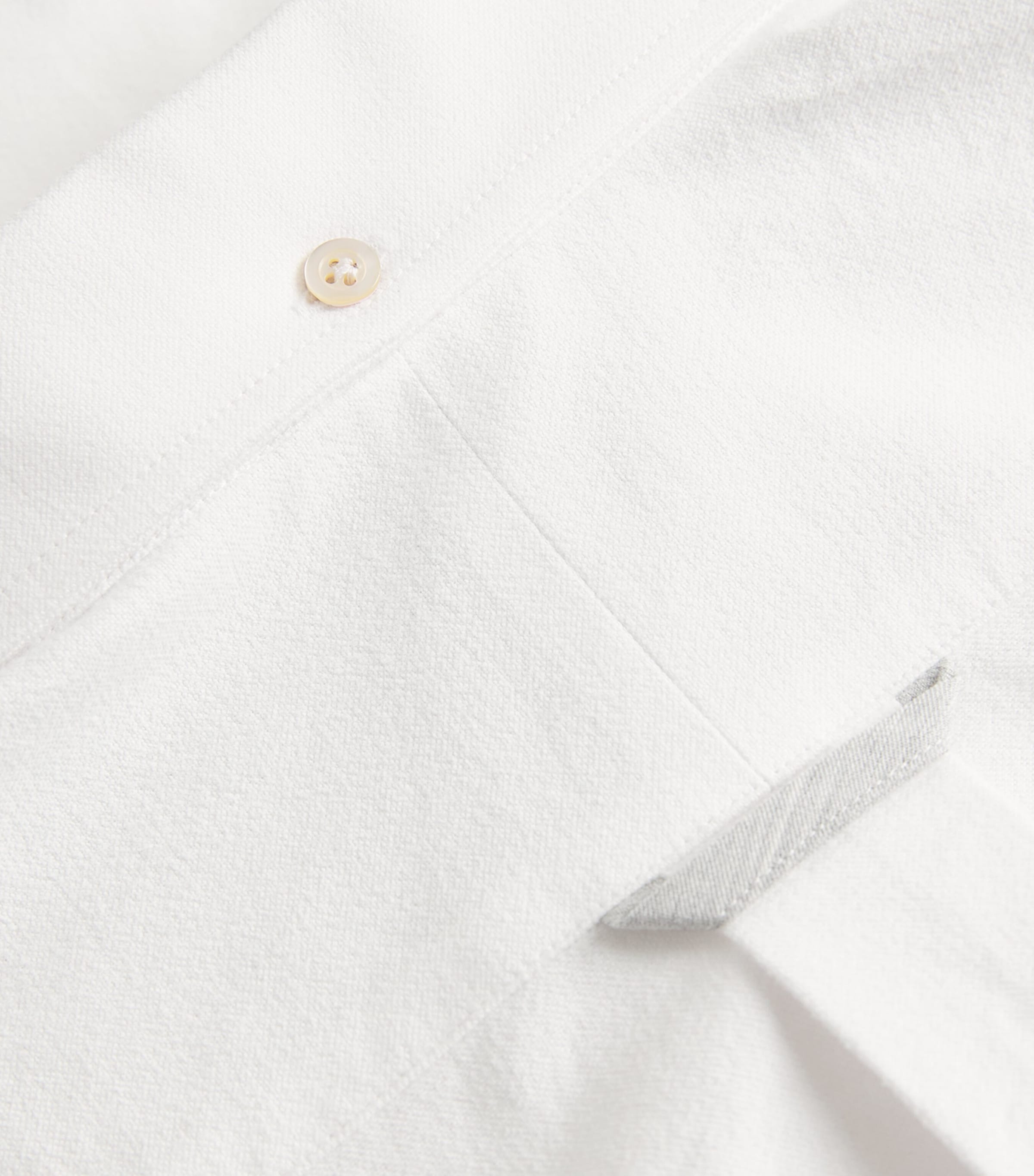 Cotton Button-Up Shirt BIANCO Image 5