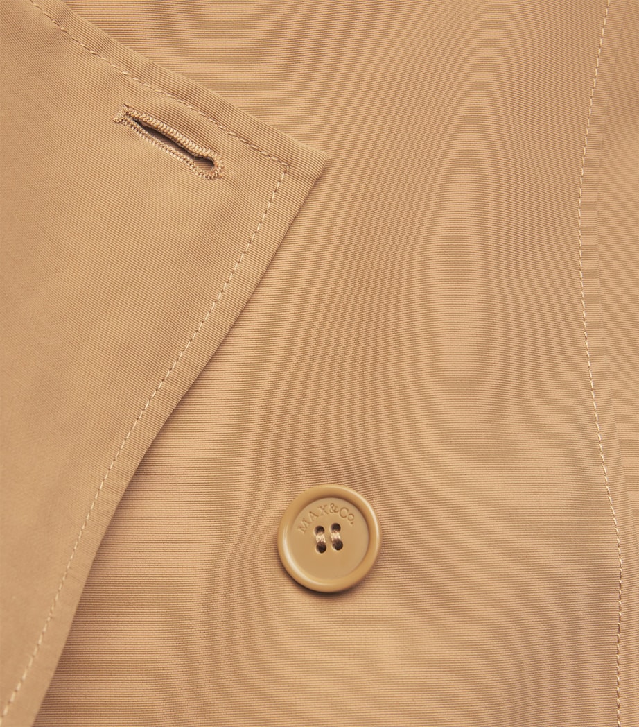 Cotton-Blend Trench Coat TOBACCO Image 5