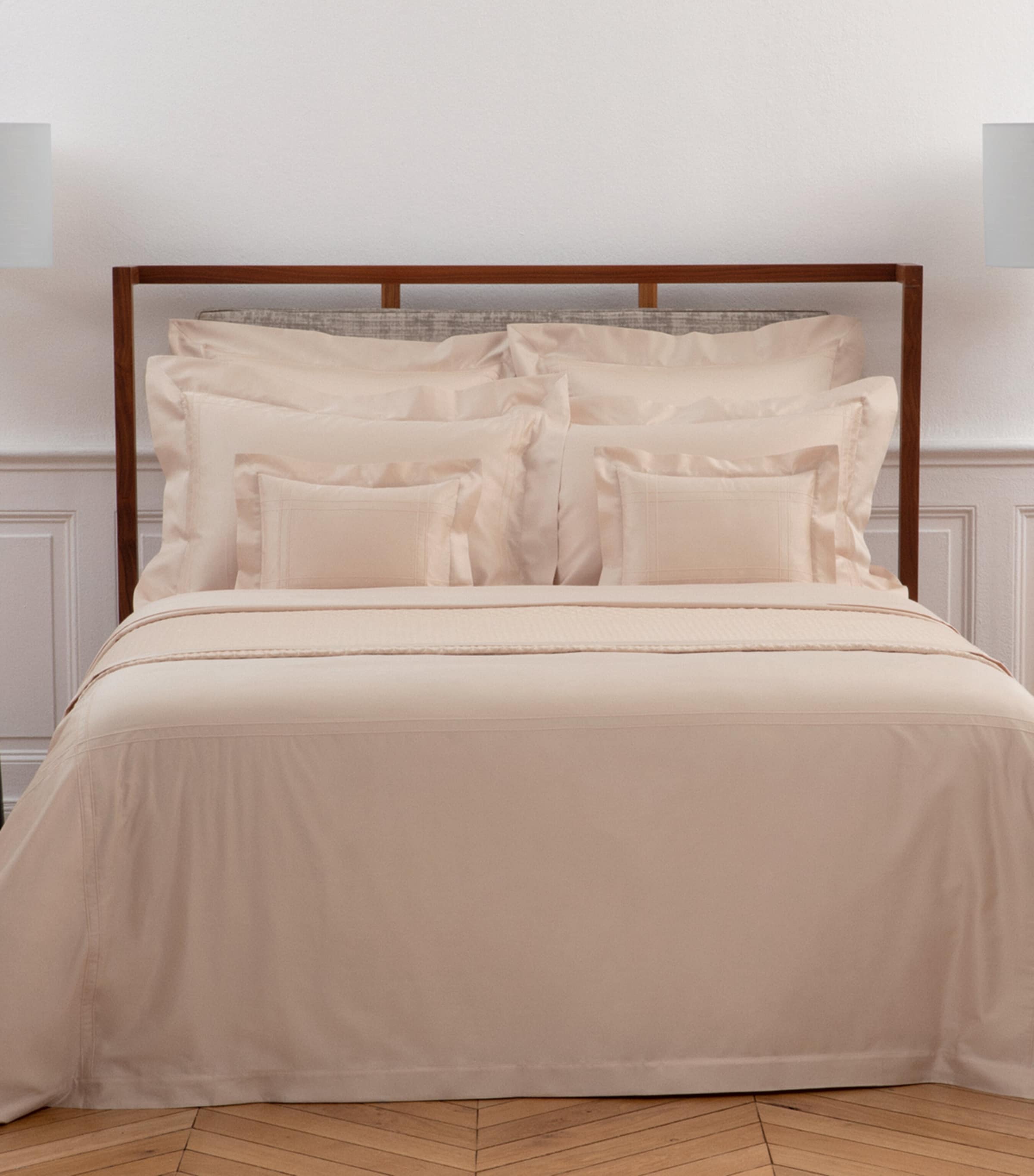 Yves Delorme Couture Adagio Double Bottom Flat Sheet
