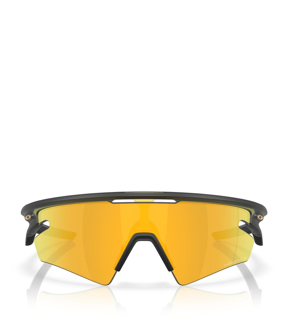 Oakley Sphaera Slash Rectangle Sunglasses Green Image 1