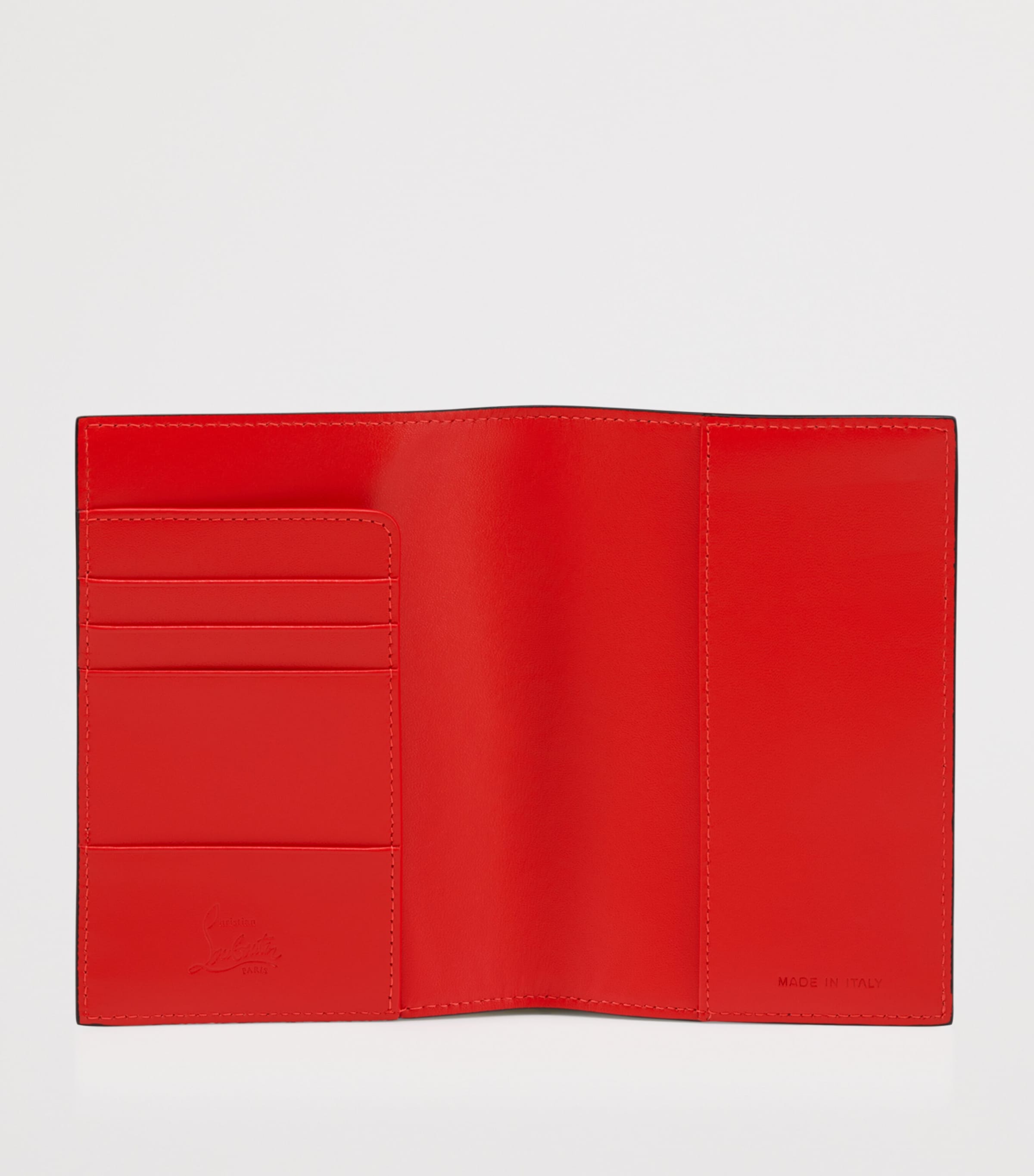 Christian Louboutin Mooncrest Leather Passport Holder Image 4