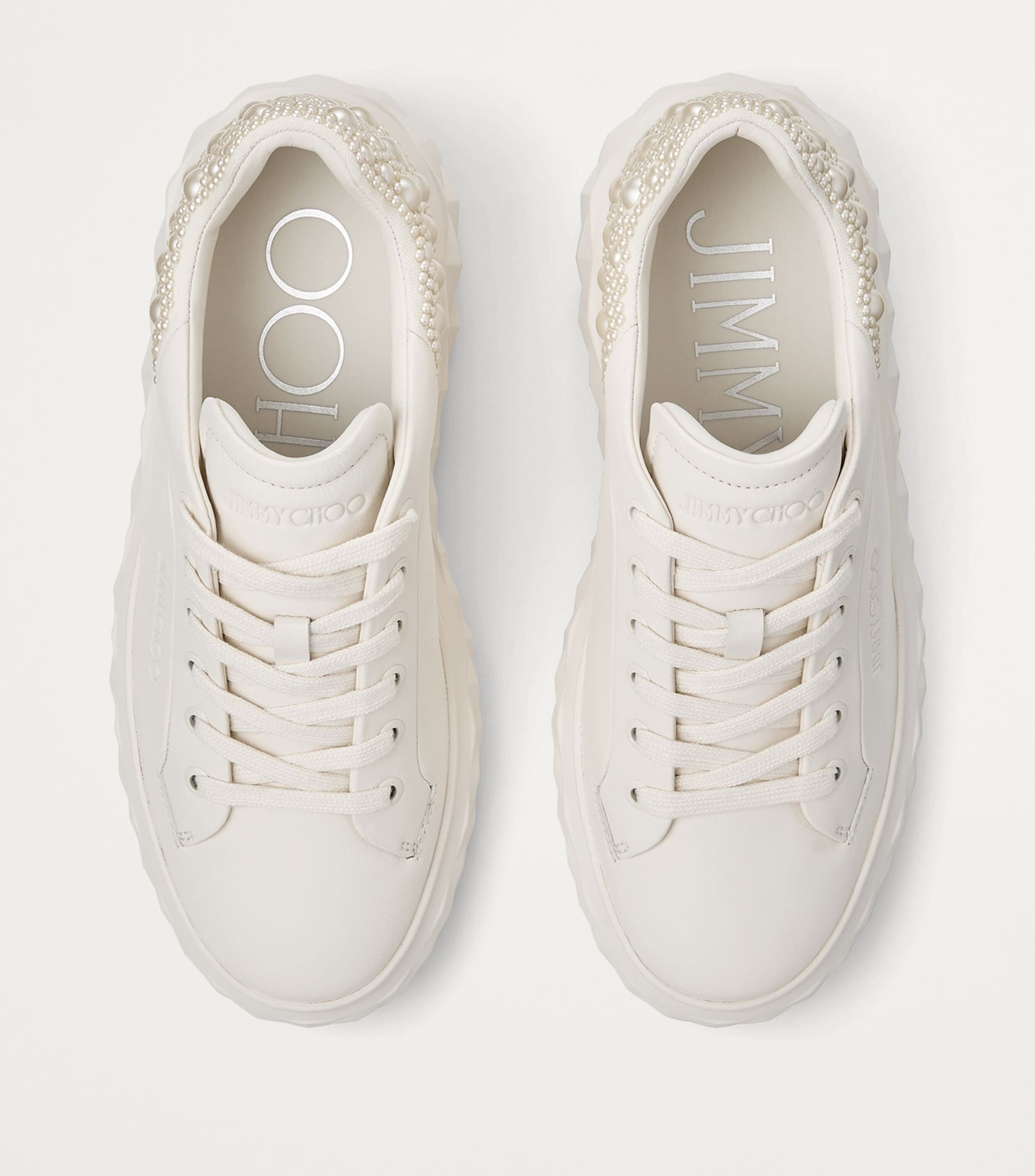 超美品　jimmy choo Love 85 | Bridal White Mesh Pumps | JIMMY CHOO UK