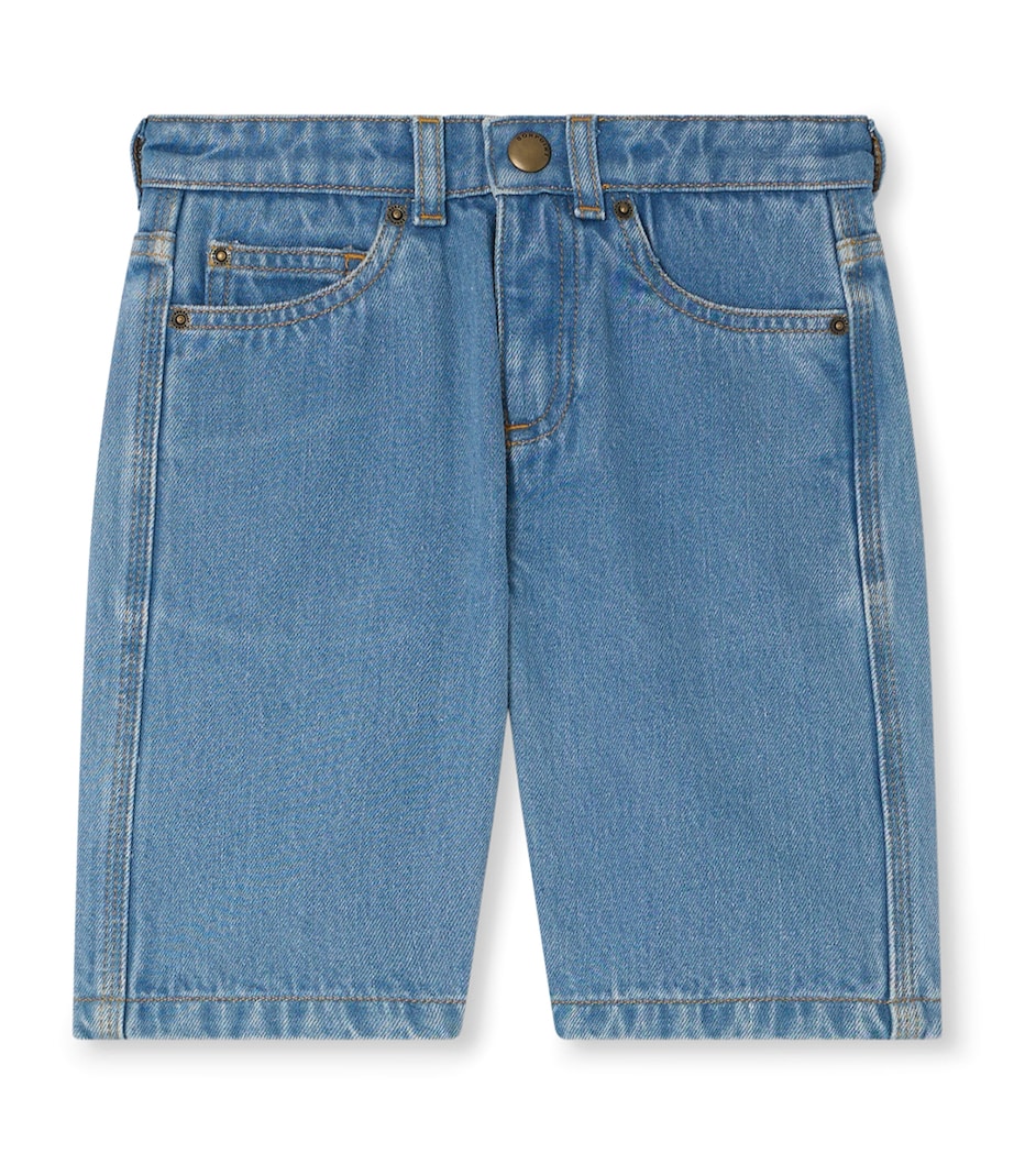 Elivo Denim Shorts (10-14 Years) BLEU MOYEN Image 1