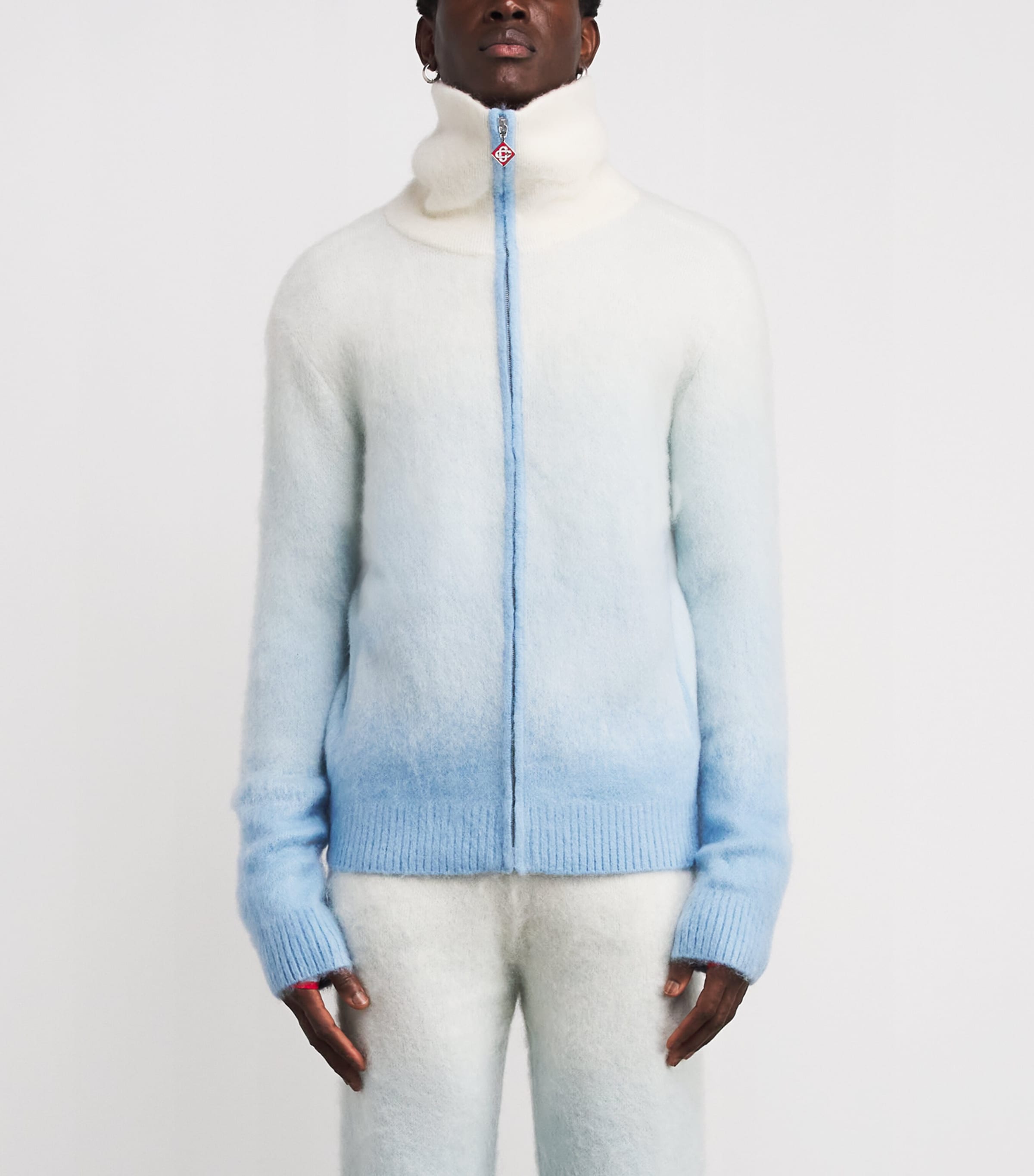 Wool-Mohair-Blend Gradient Jacket GRADIENT Image 3