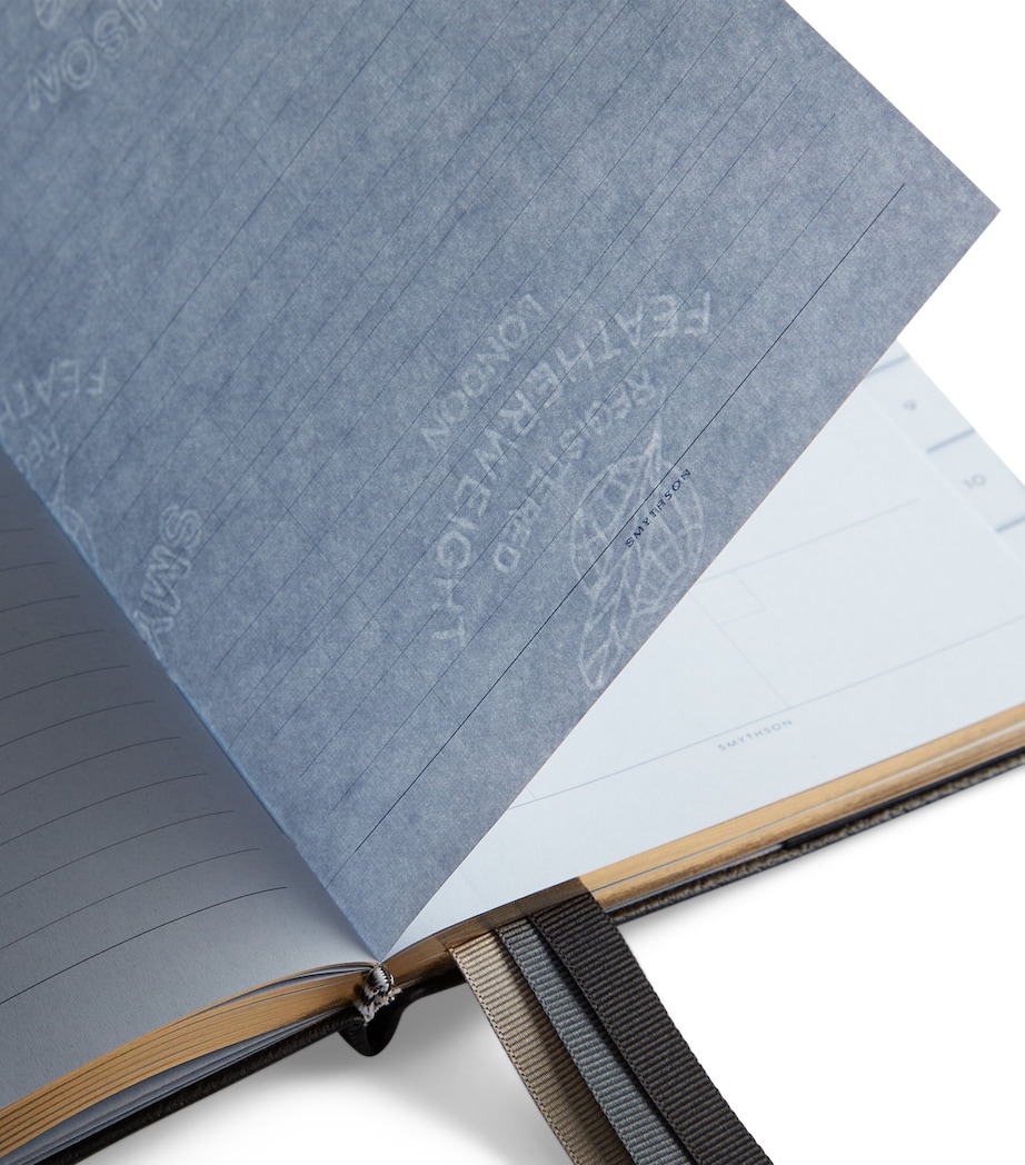 Leather Soho Planner BLACK Image 4