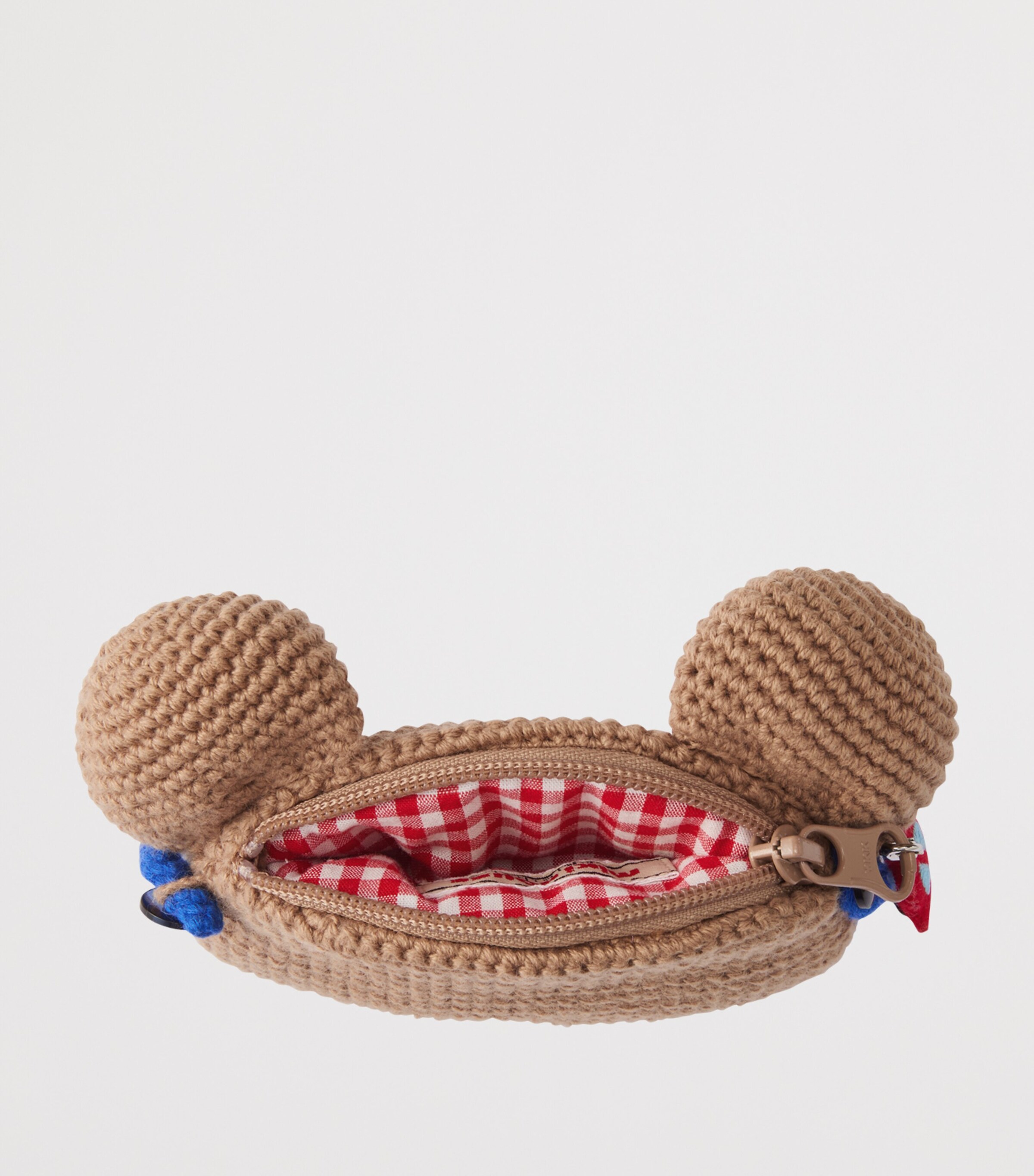 Miki House Knitted Bear Cross-Body Bag Image 3
