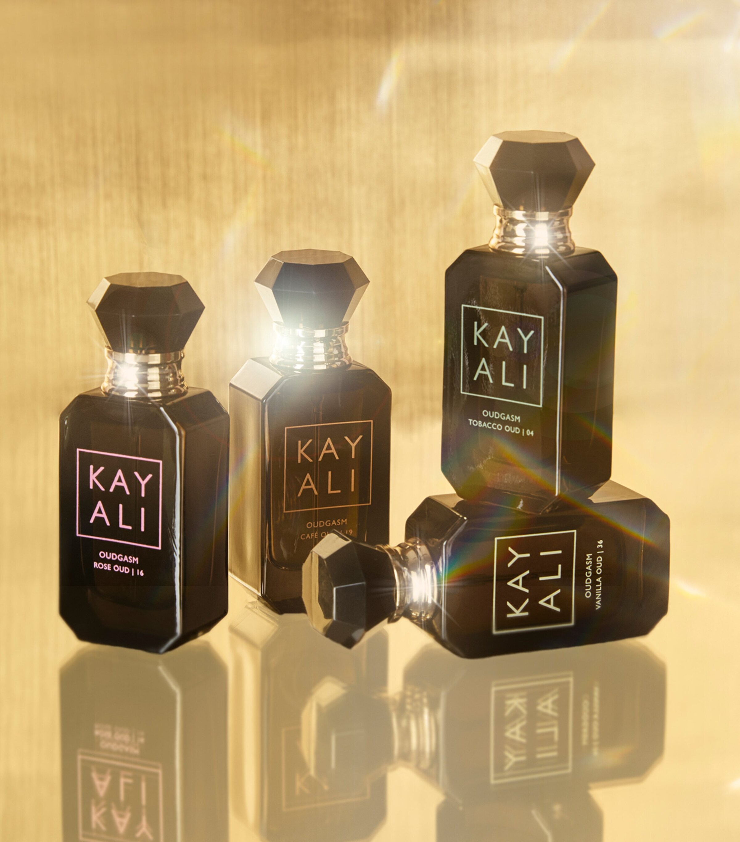Kayali Oudgasm Miniature Fragrance Gift Set (4 x 10ml) | Harrods UK