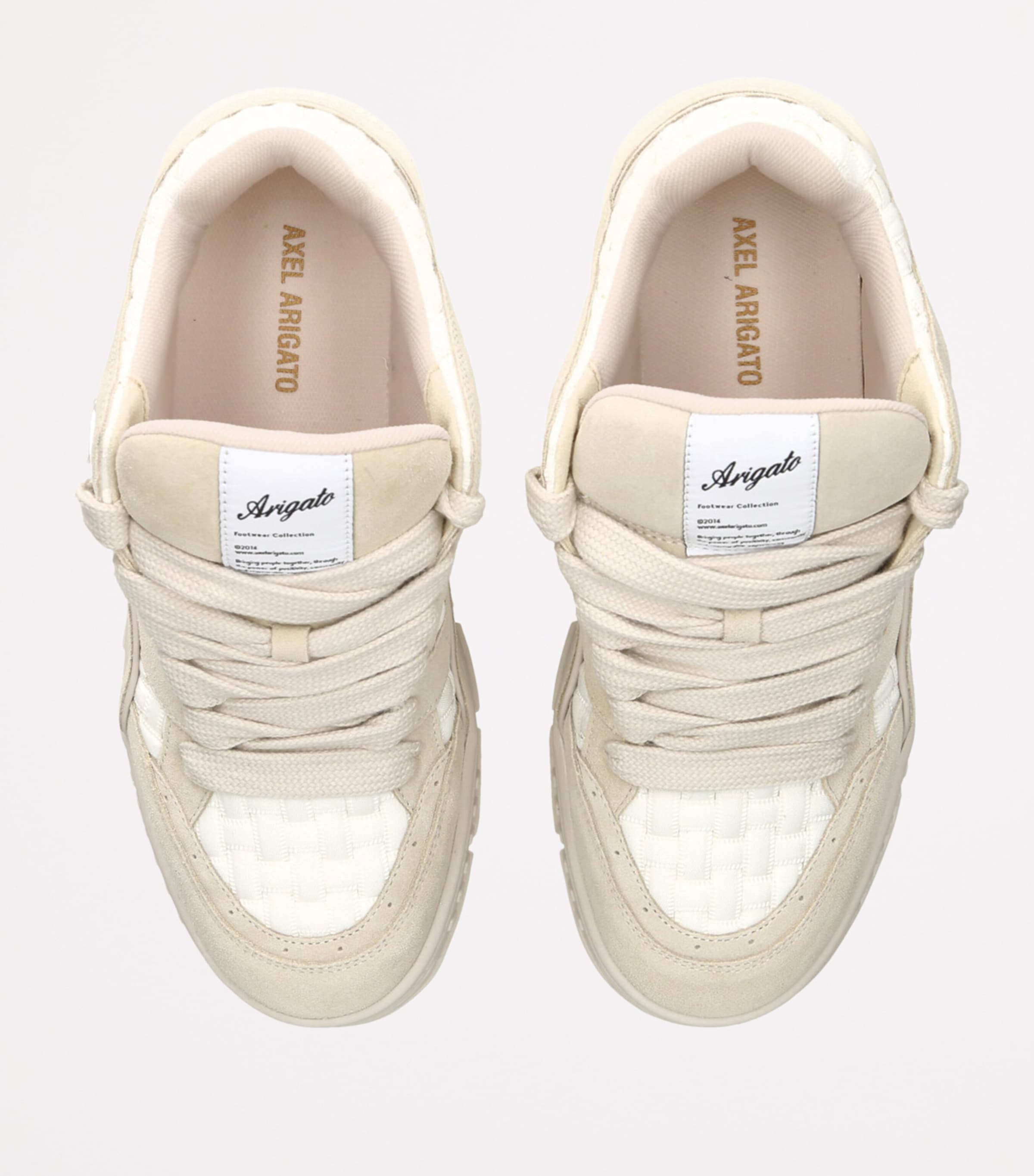 Axel Arigato Leather Area Low-Top Sneakers White Image 4