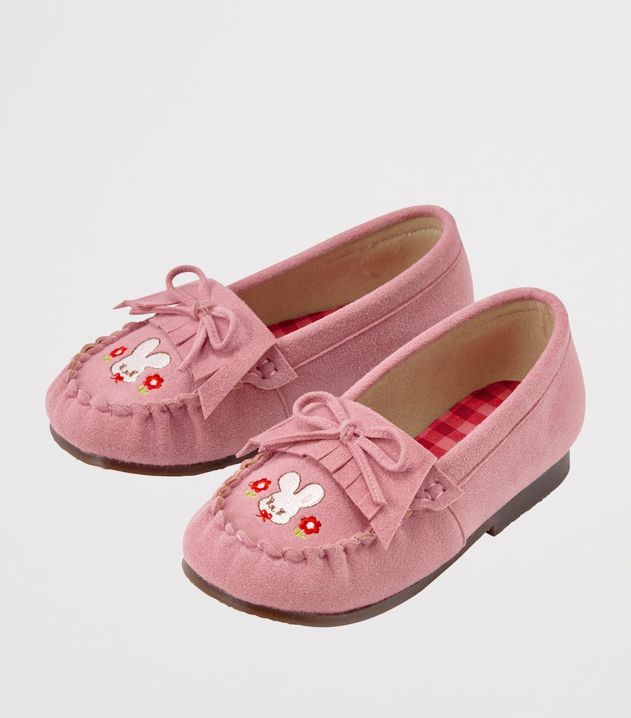 Miki House Embroidered Loafers Image 2