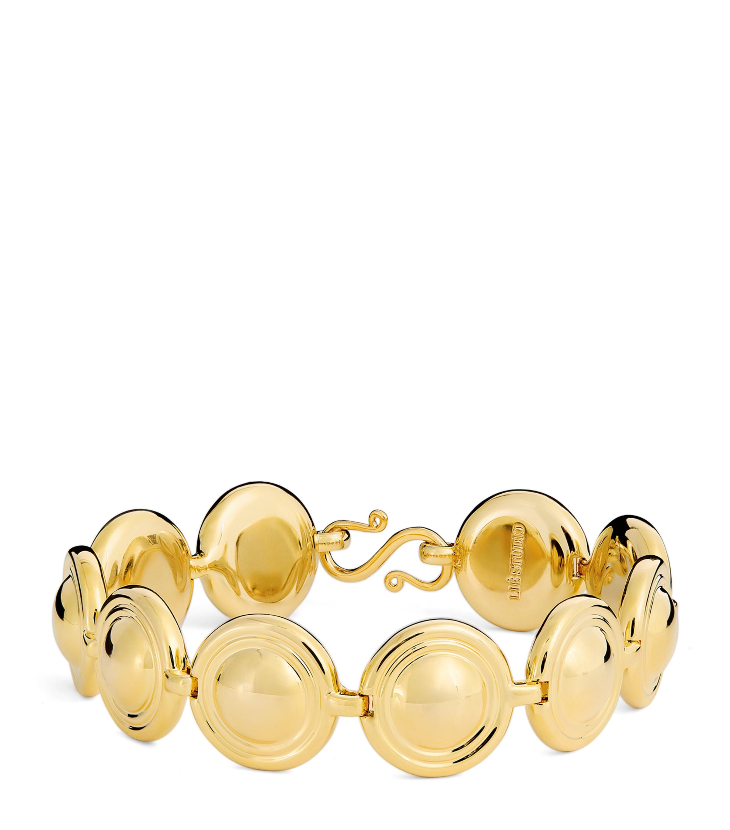 Lie Studio Gold-plated Liv Bracelet In Gold