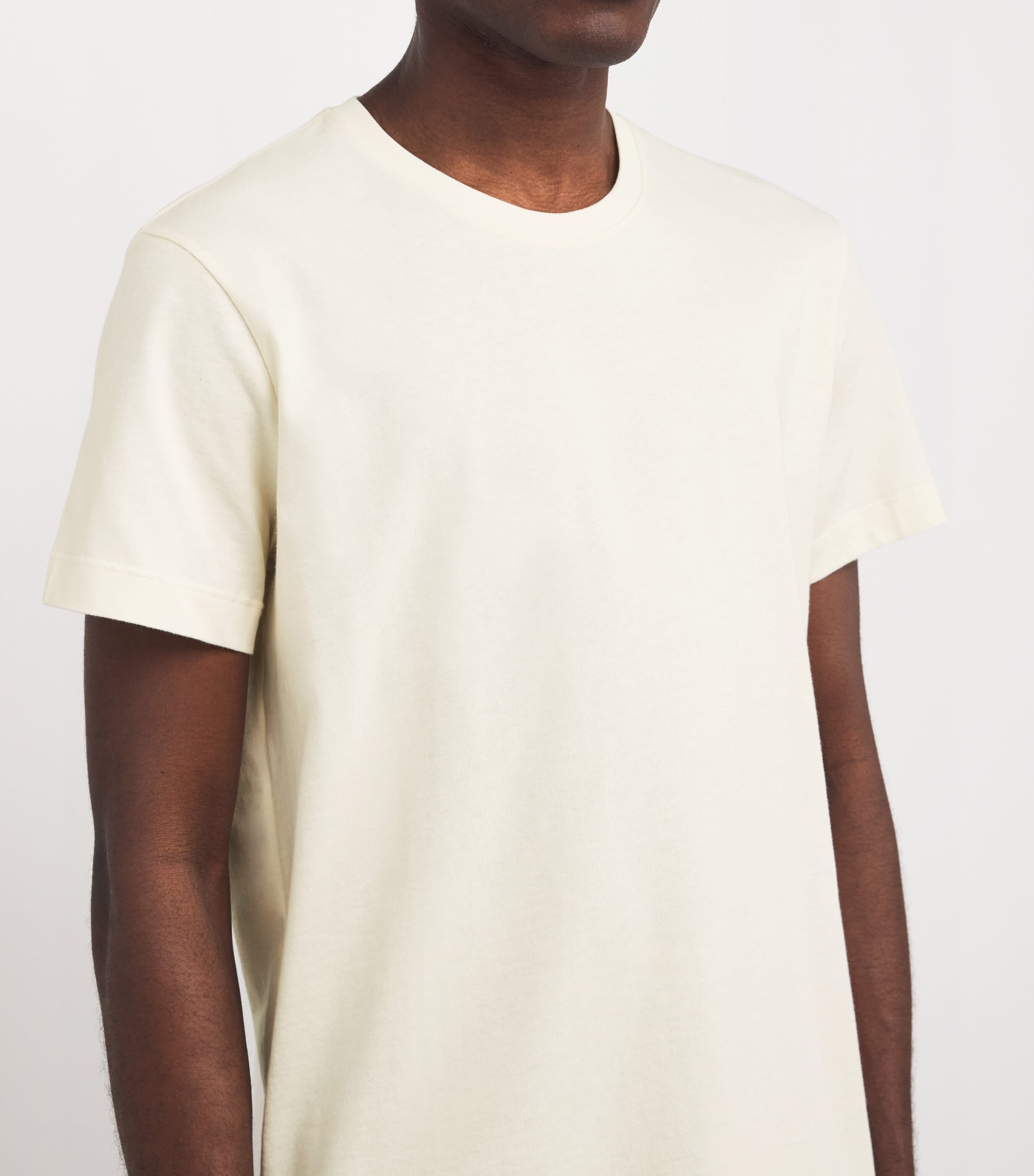 Cotton T-Shirt ECRU Image 6