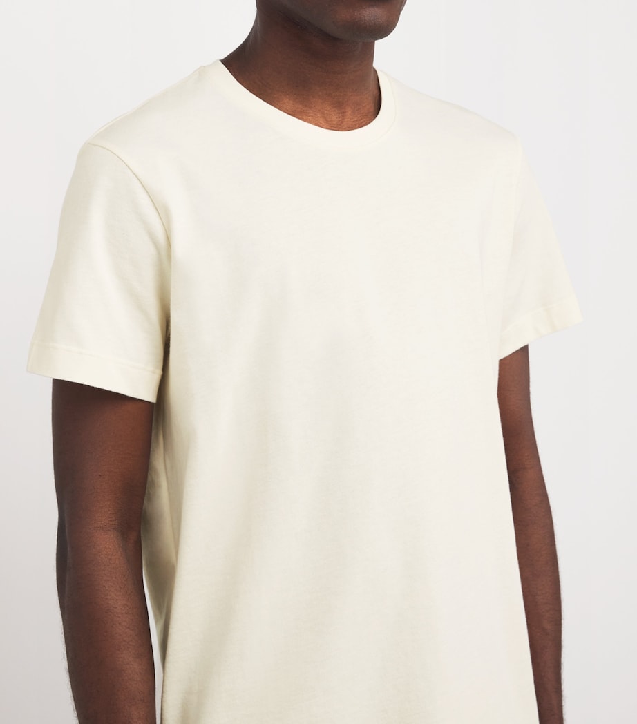 Cotton T-Shirt ECRU Image 6
