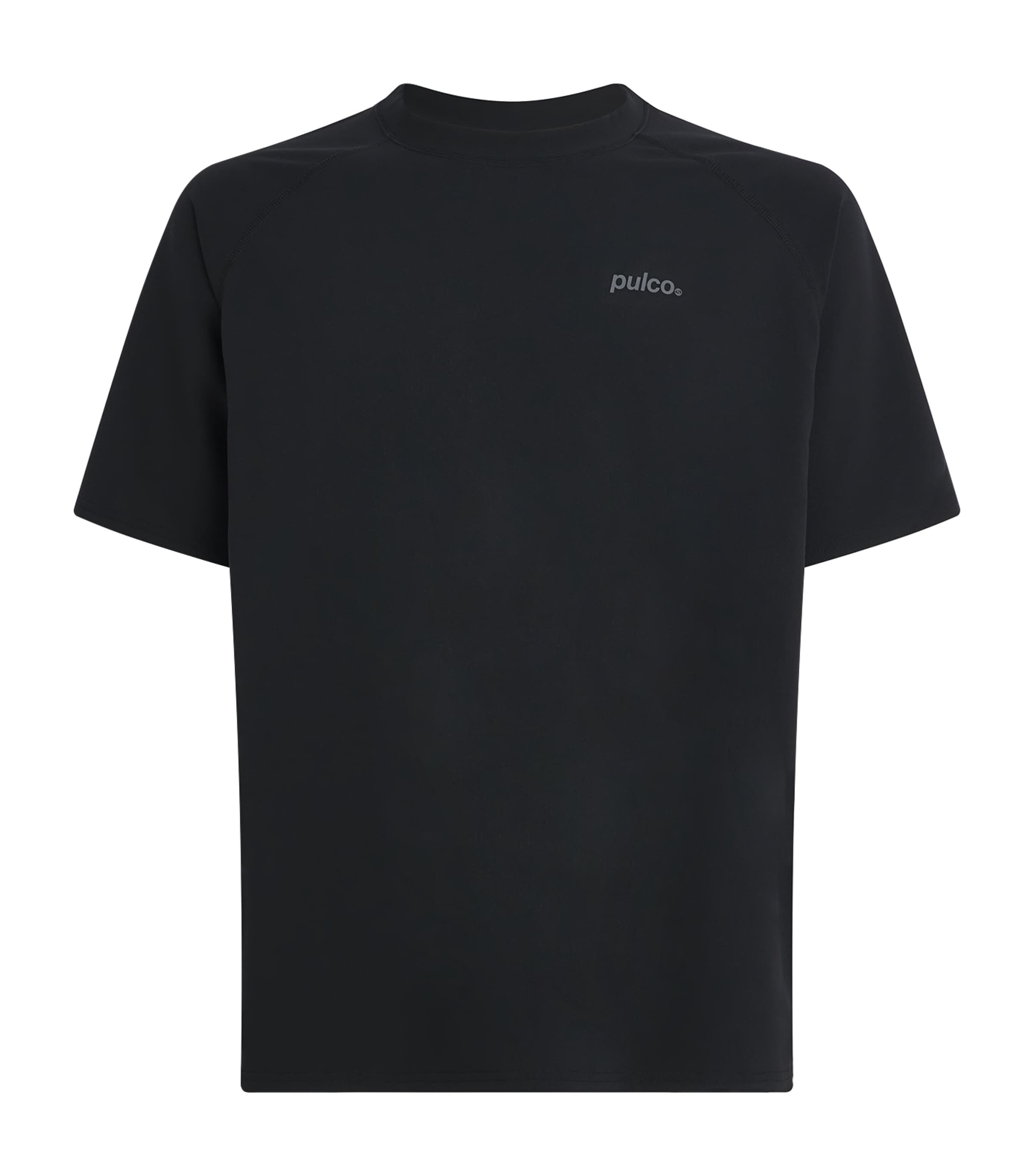 Pulco Studios Aircon Raglan-sleeve Playing T-shirt In Black