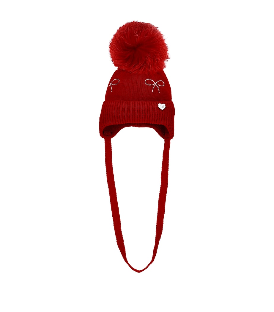 Wool-Blend Pom-Pom Hat RUBINO Image 1
