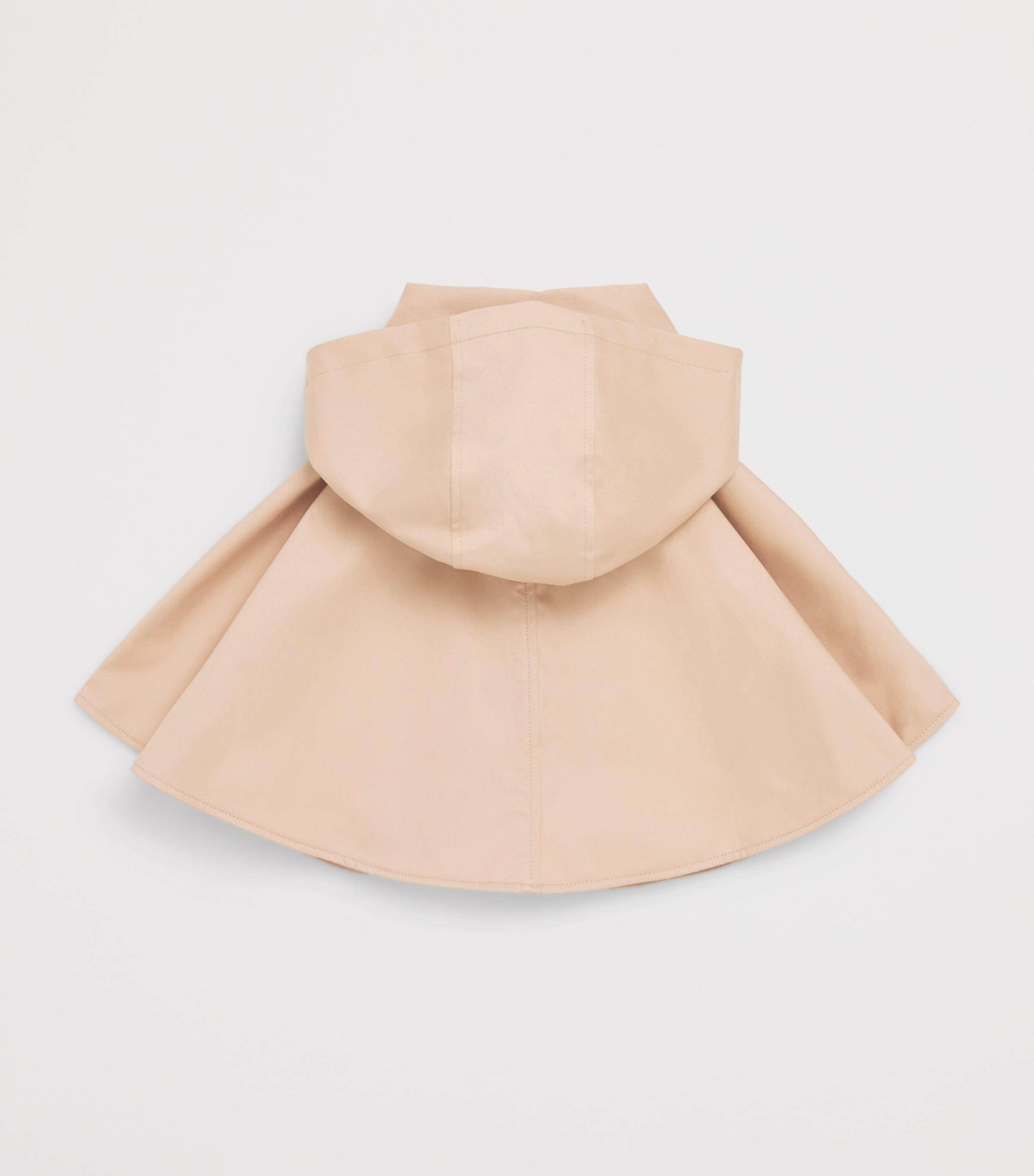 Chloé Kids Hooded Logo Trench Coat (6-36 Months) Image 2