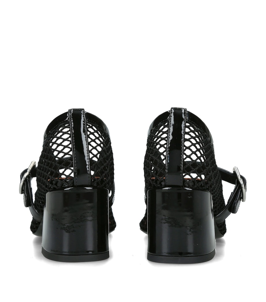 Alaïa Fishnet Pumps 55 Black Image 4