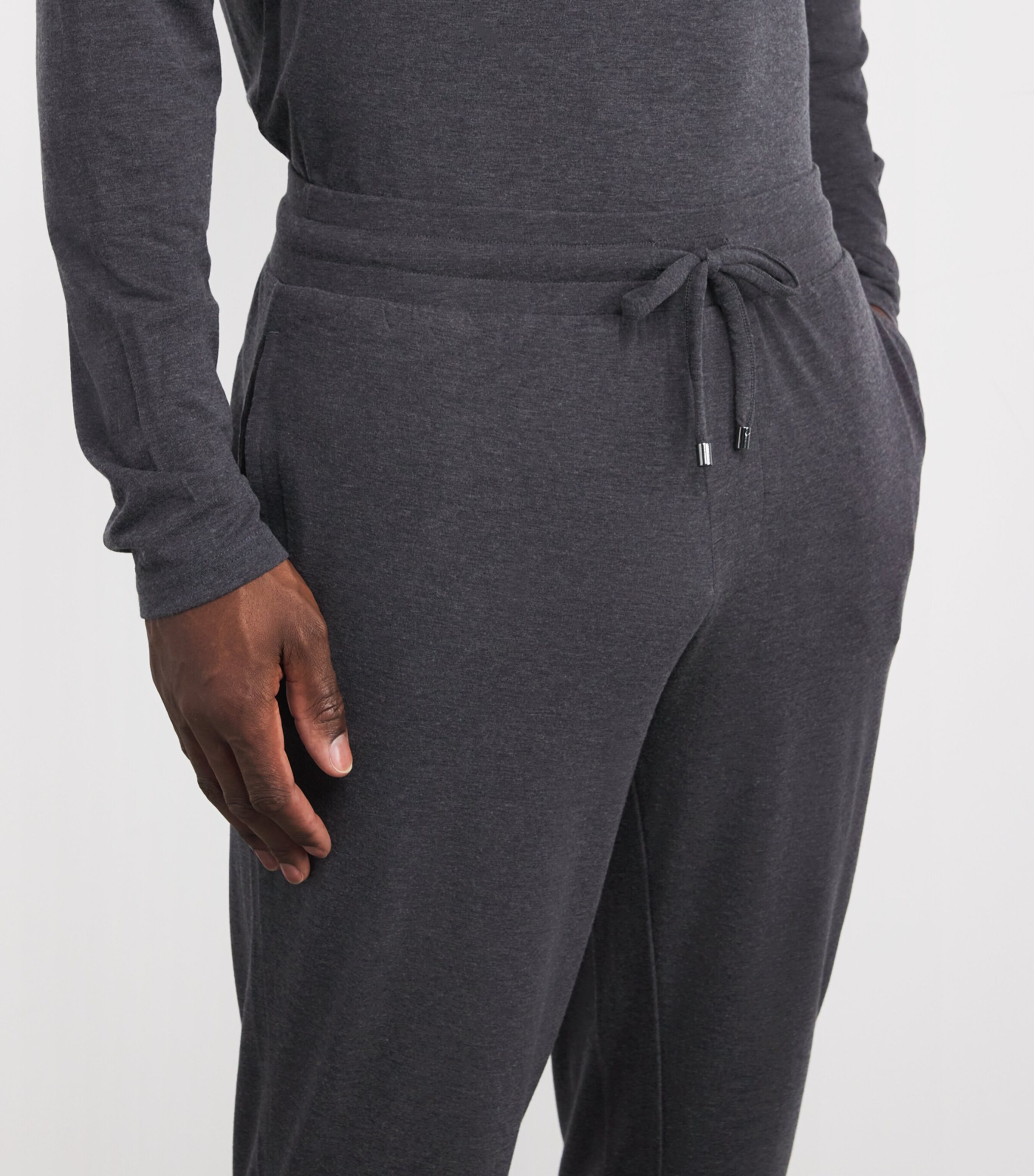Long-Sleeve Pyjama Set 039-MEDIUM GREY Image 6