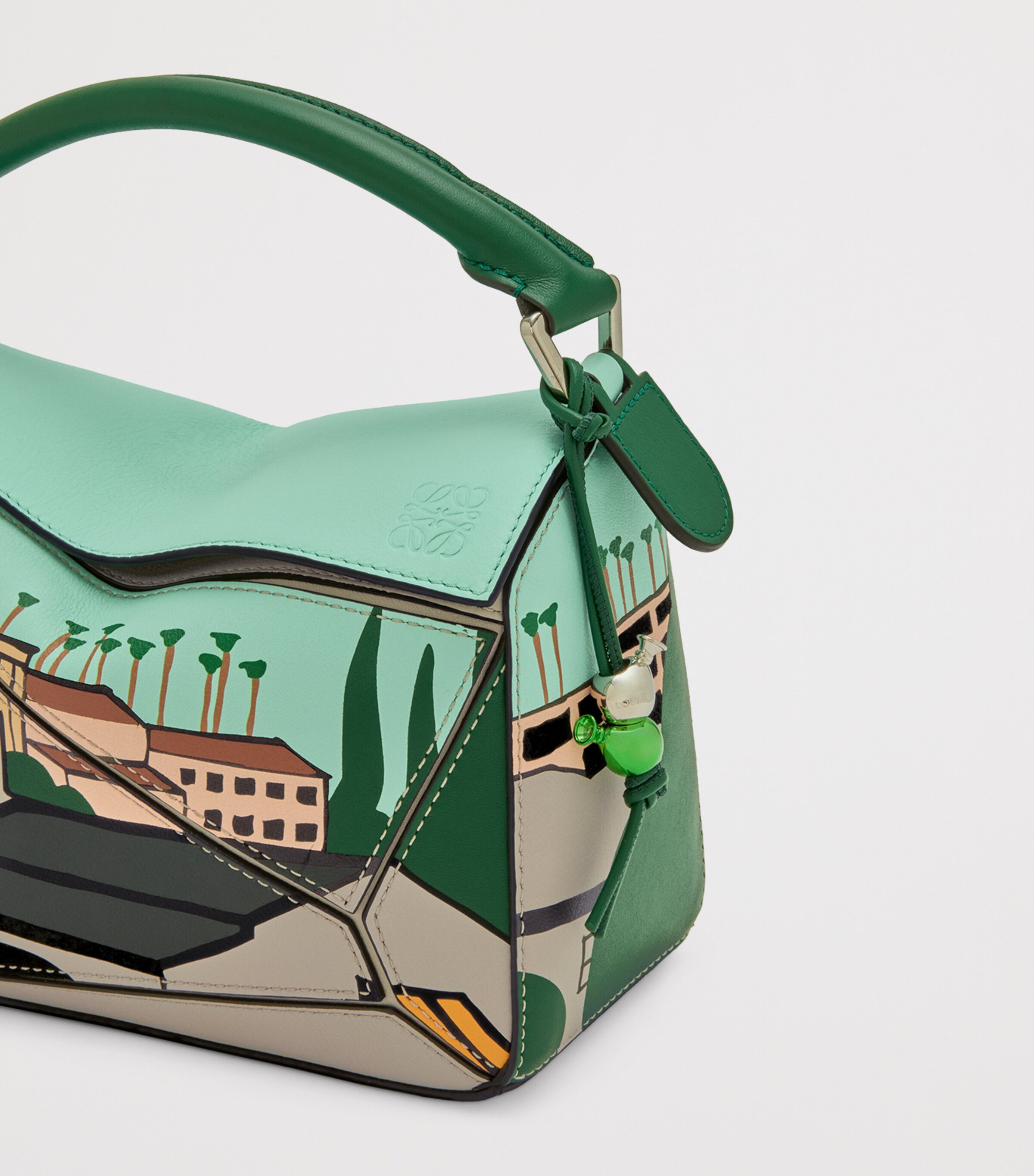LOEWE Puzzle 10 Re-Edition Ken Price Top-Handle Bag | Harrods US