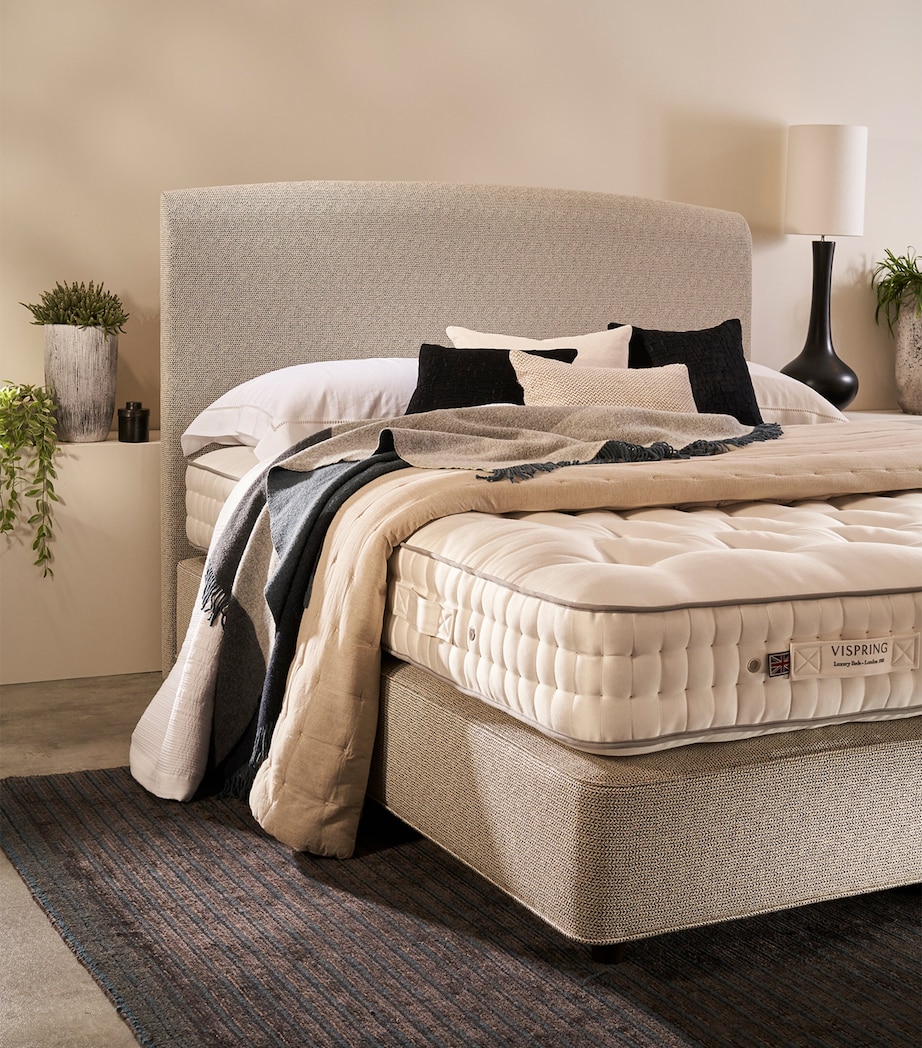 Medium Herald Superb Mattress (150cm x 200cm) WHITE Image 3