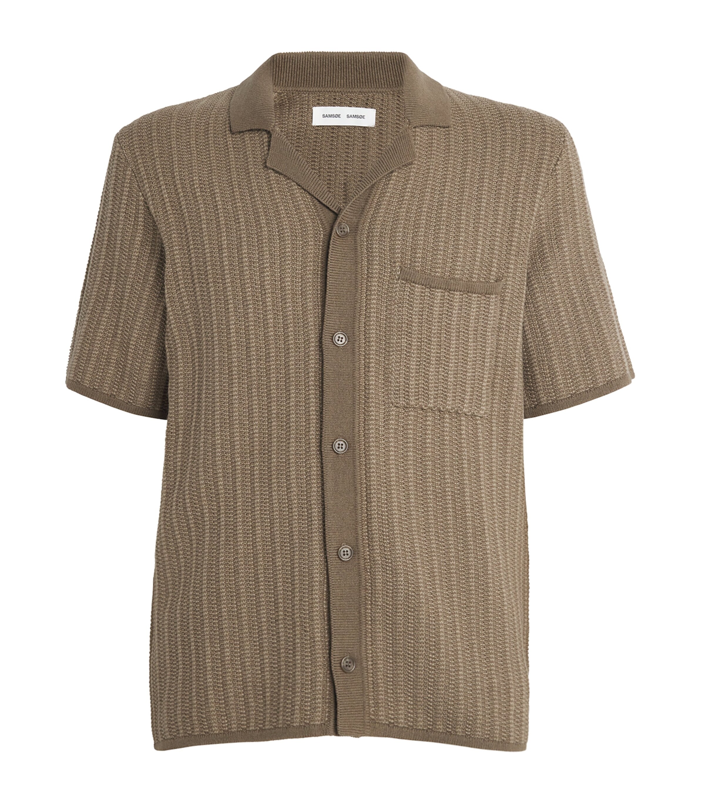 Cotton-Wool Sarhys Shirt CANTEEN MEL. Image 1