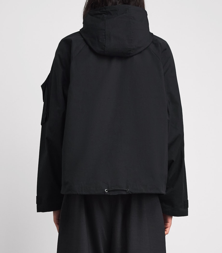 Cole Buxton Mens Cotton Windbreaker Black Image 5