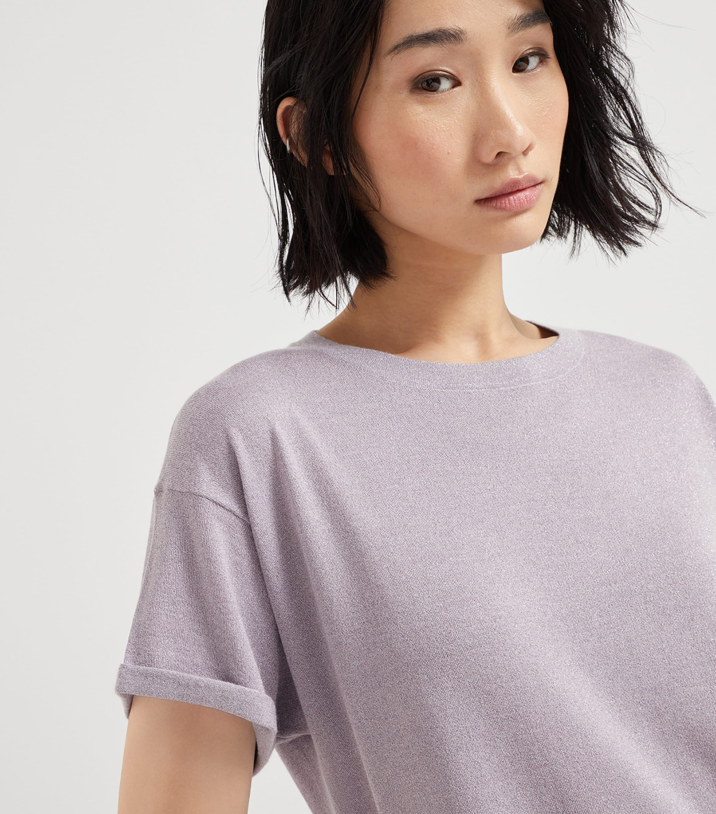 Brunello Cucinelli Cashmere-Silk-Blend T-Shirt | Harrods UK