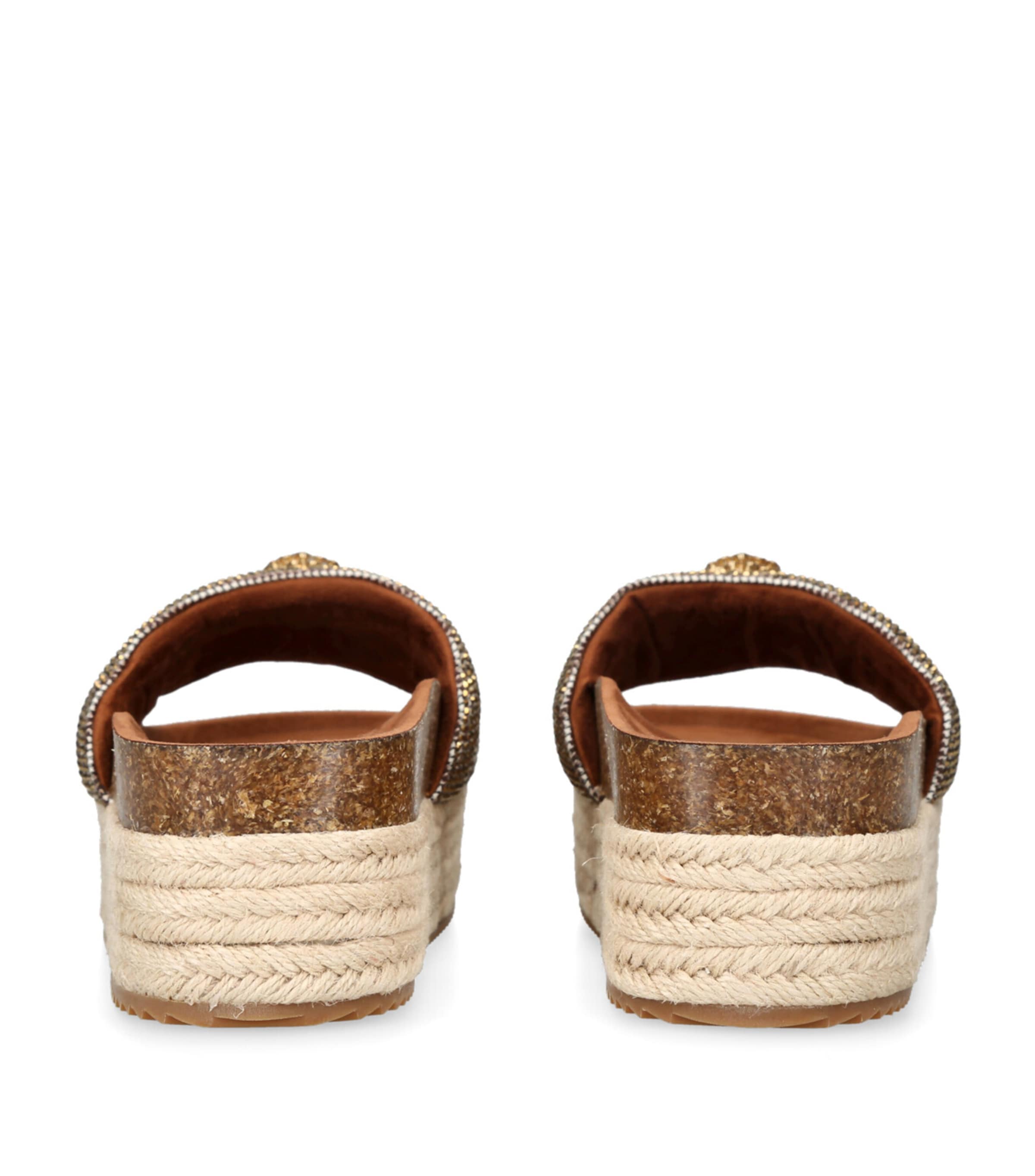 Kensington Flatform Sandals BEIGE Image 2