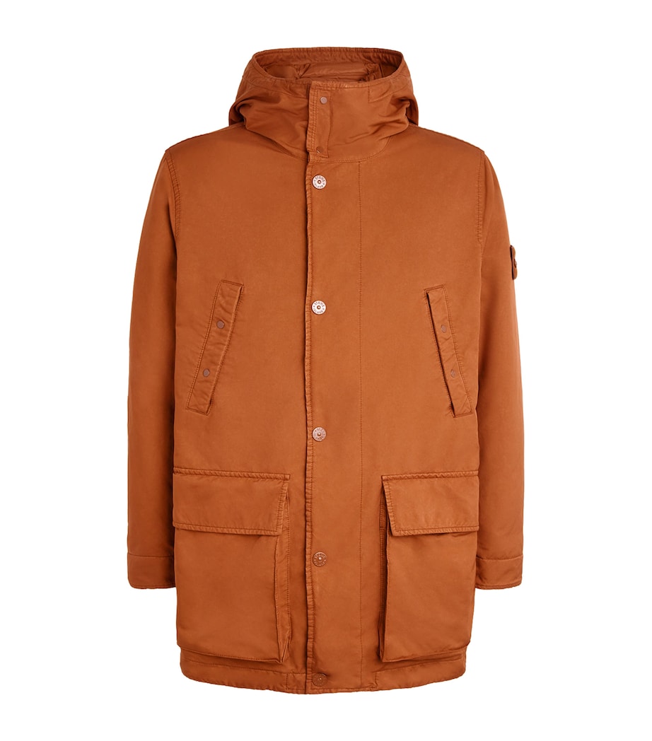 Stone Island Mens GHOST PIECE Down-Fill Parka Image 1
