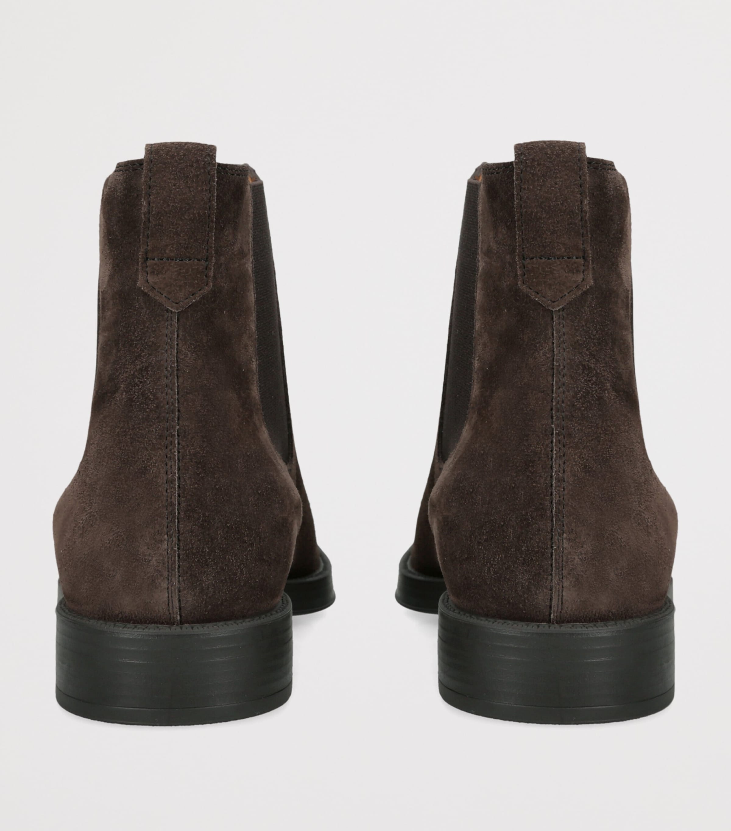 Tod's Suede Stivaletto Chelsea Boots Dark Brown Image 4