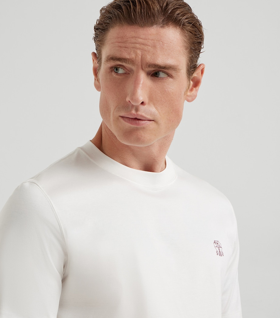 Cotton-Jersey Logo T-Shirt CBH20 Image 6