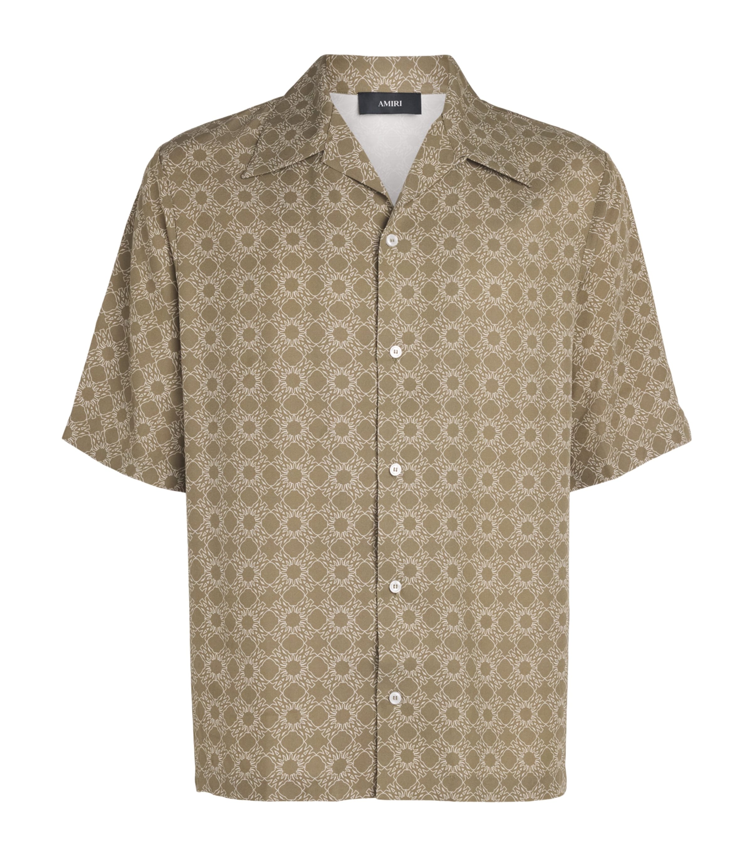 AMIRI Mens MA Quad Short-Sleeve Shirt Thyme Image 1