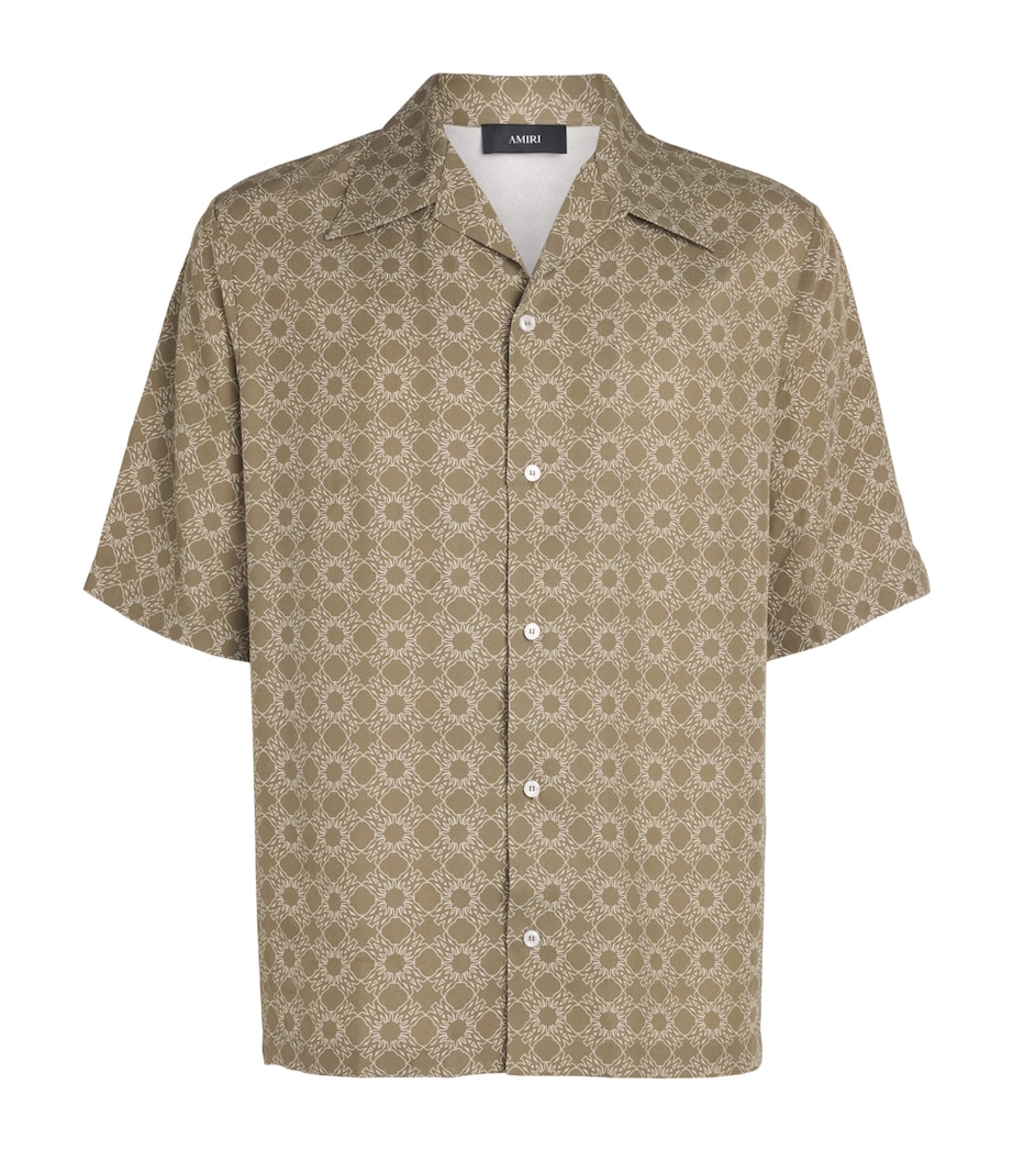 AMIRI Mens MA Quad Short-Sleeve Shirt Thyme Image 1