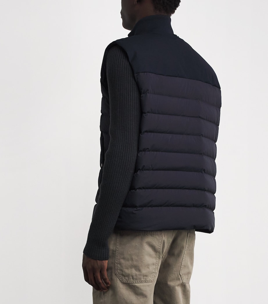 Down Brody Gilet NAVY A Image 4