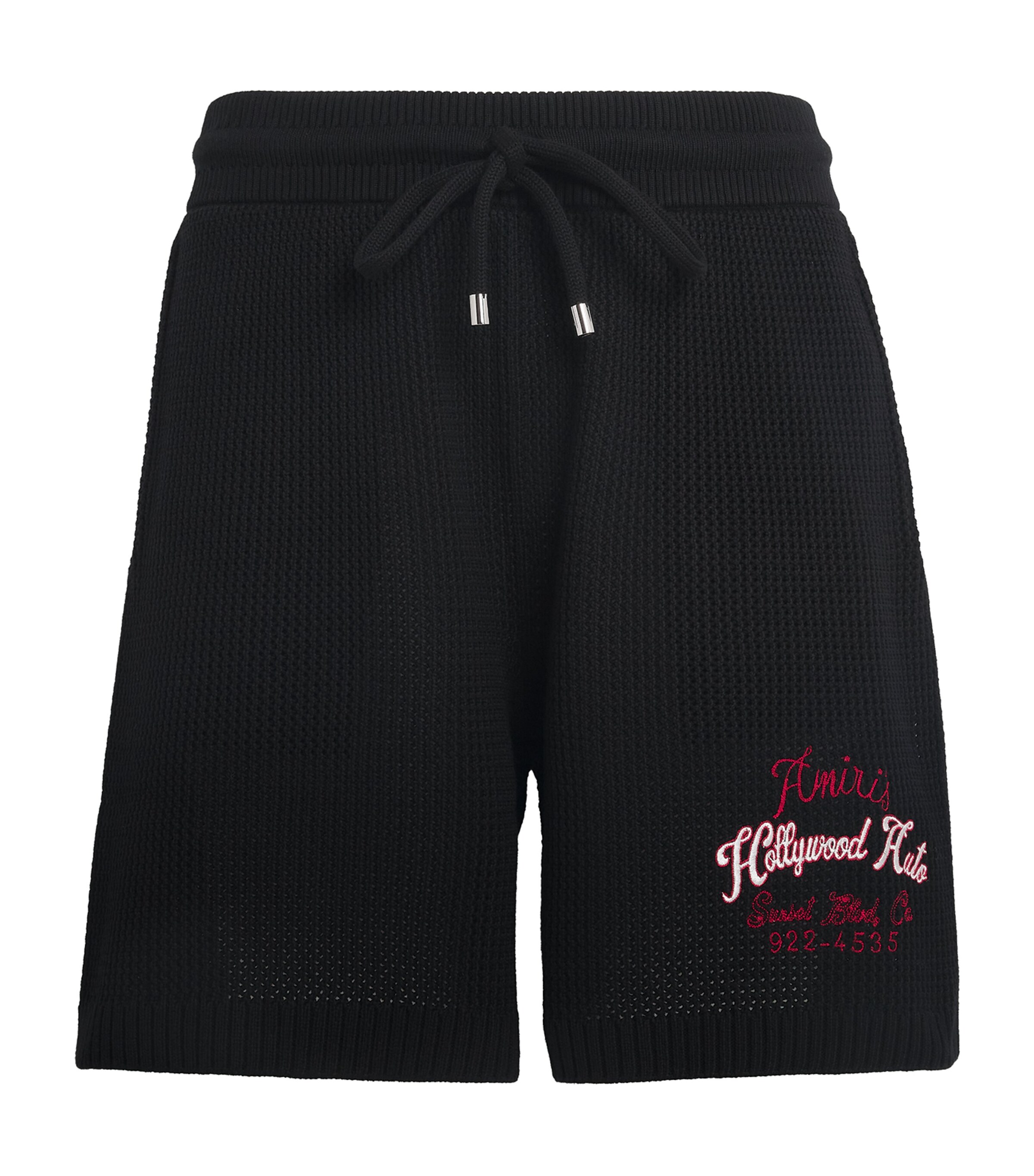 Cotton Crochet Hollywood Auto Shorts BLACK Image 1