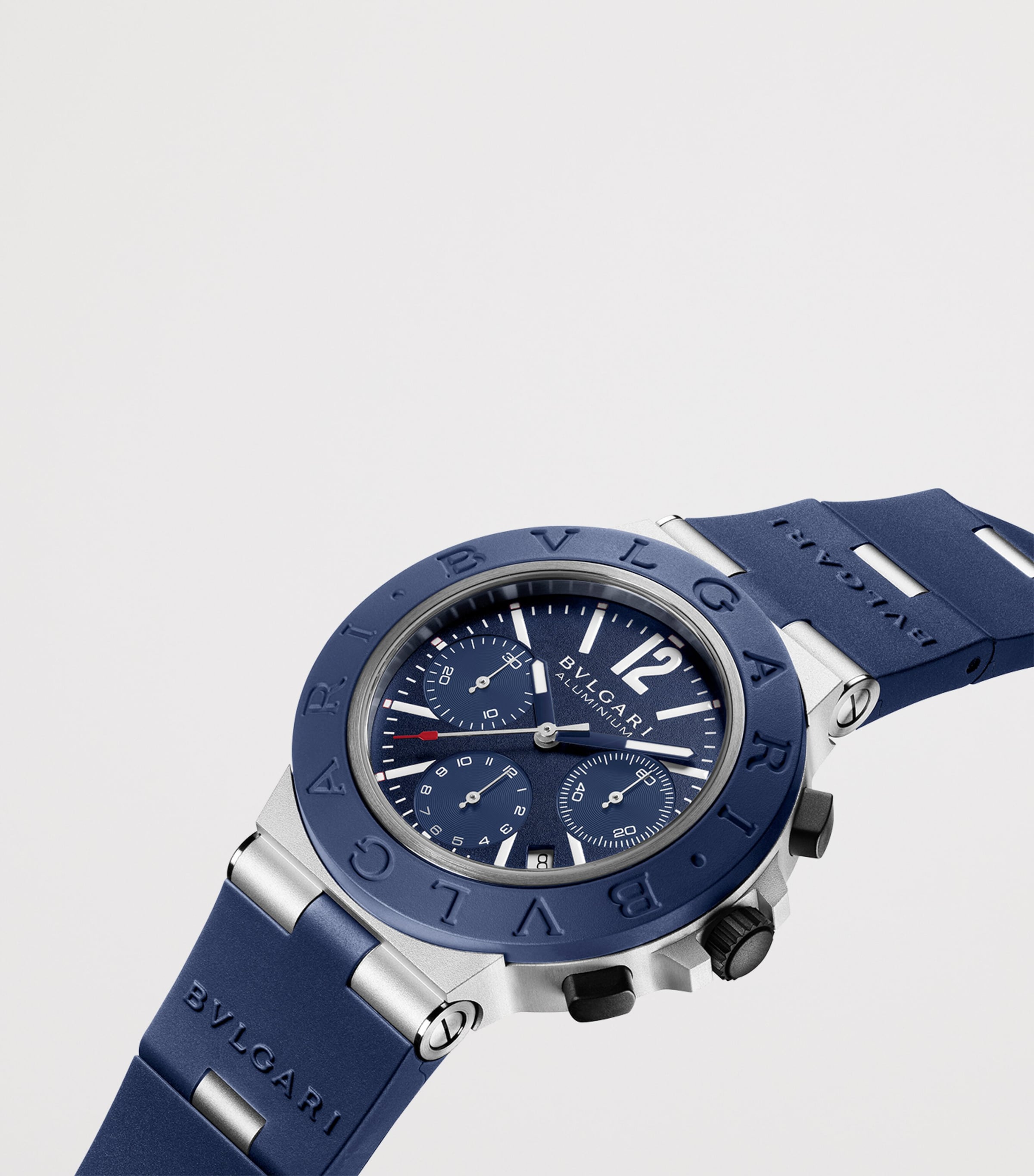 Bvlgari Aluminium Watch 41mm BLUE Image 2