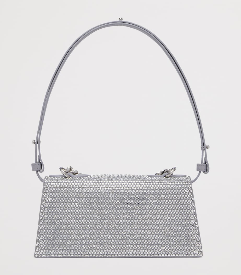 McQueen Leather Jewelled Shoulder Bag Image 5