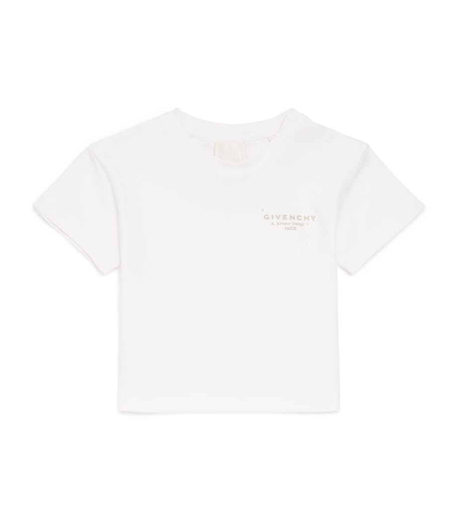 Cotton Logo T-Shirt (2-18 Years) H31184/10PWHITE Image 1