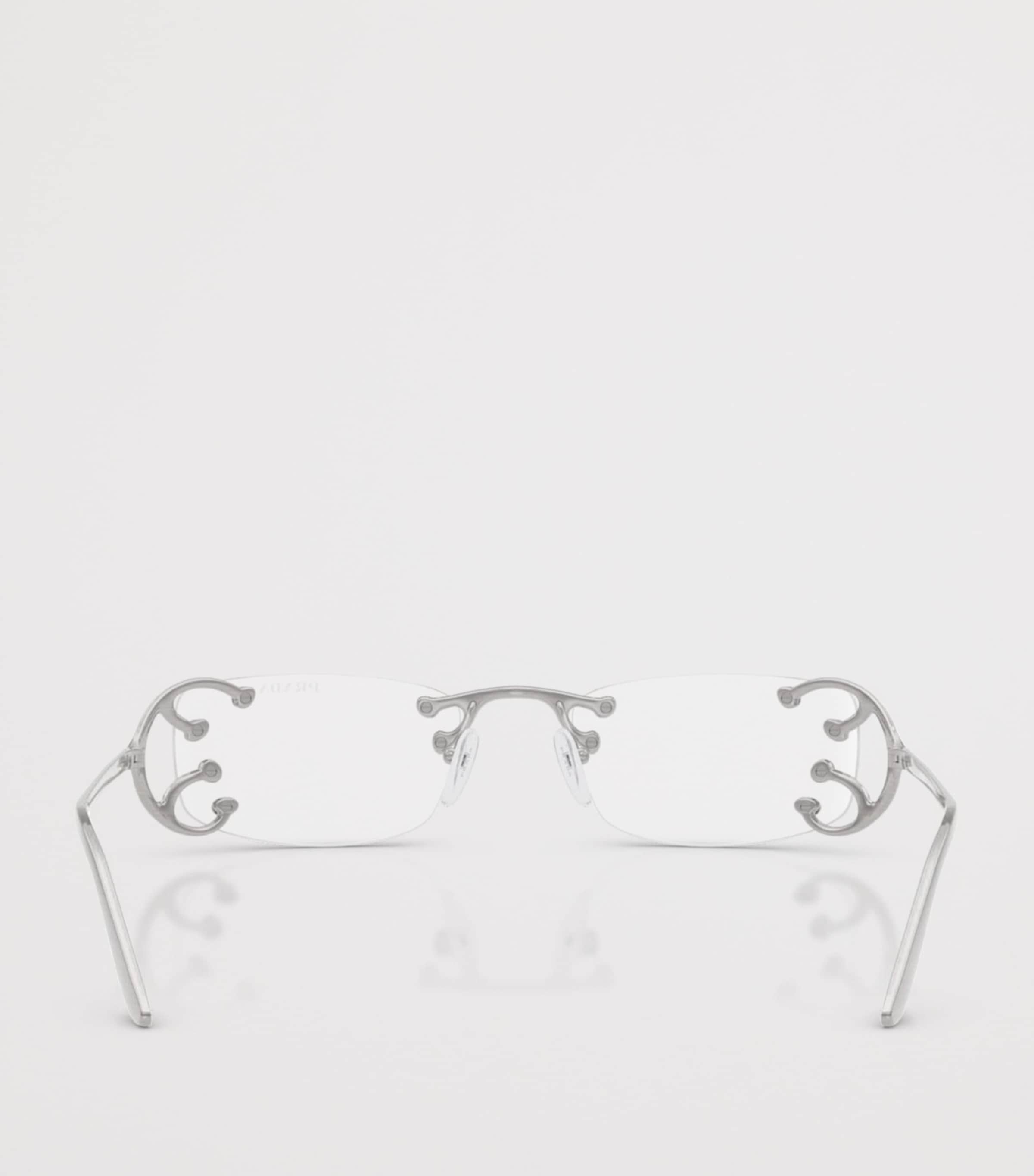 Metal Rectangular Sunglasses 28H08N Image 4