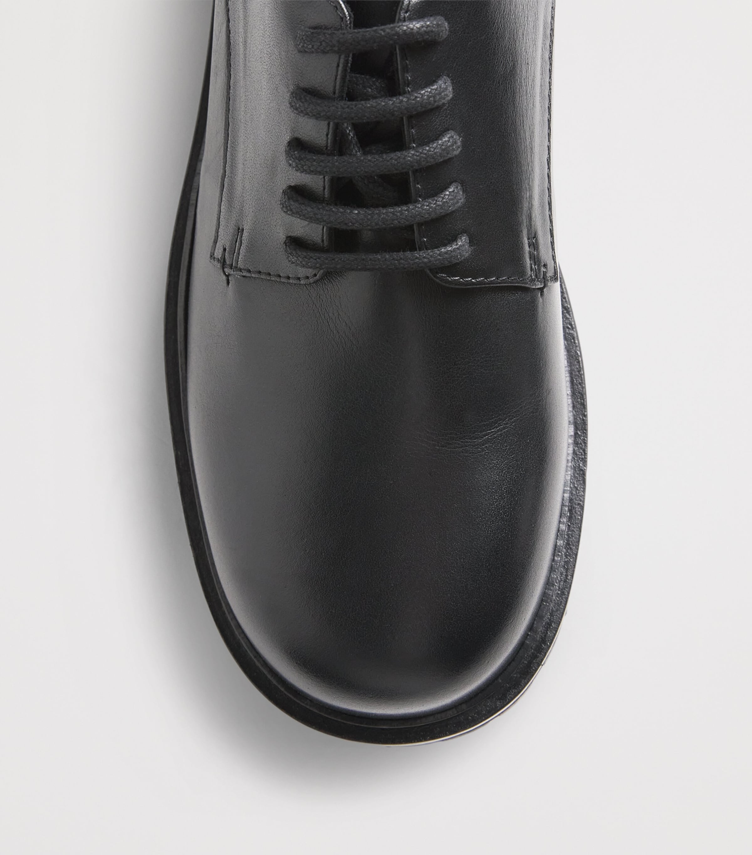 Studio Nicholson Leather Jackson Derby Shoes Black Image 6