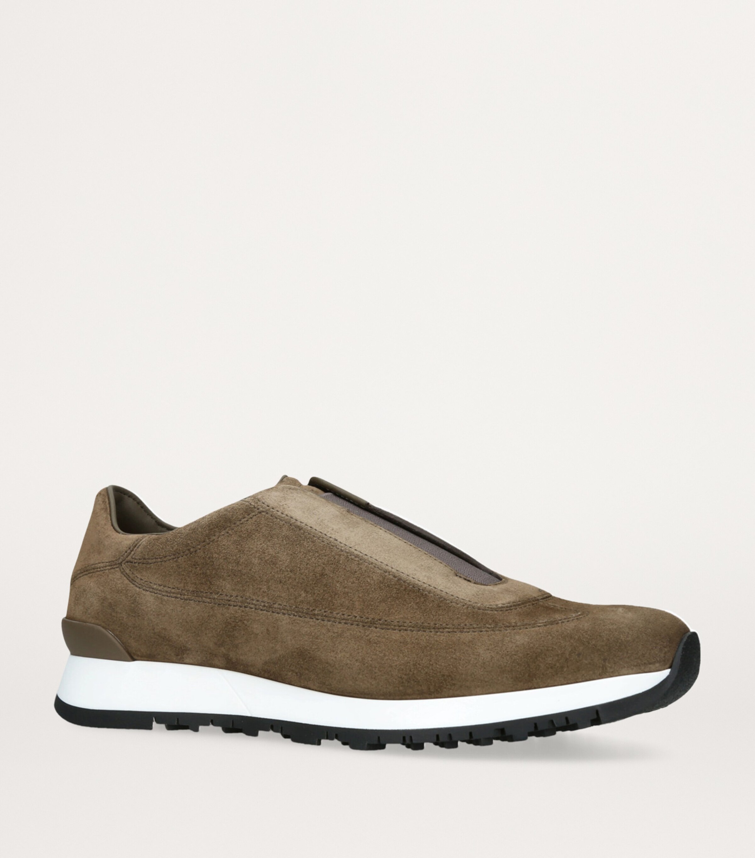John Lobb Suede Lift Runner Sneakers Green Image 3