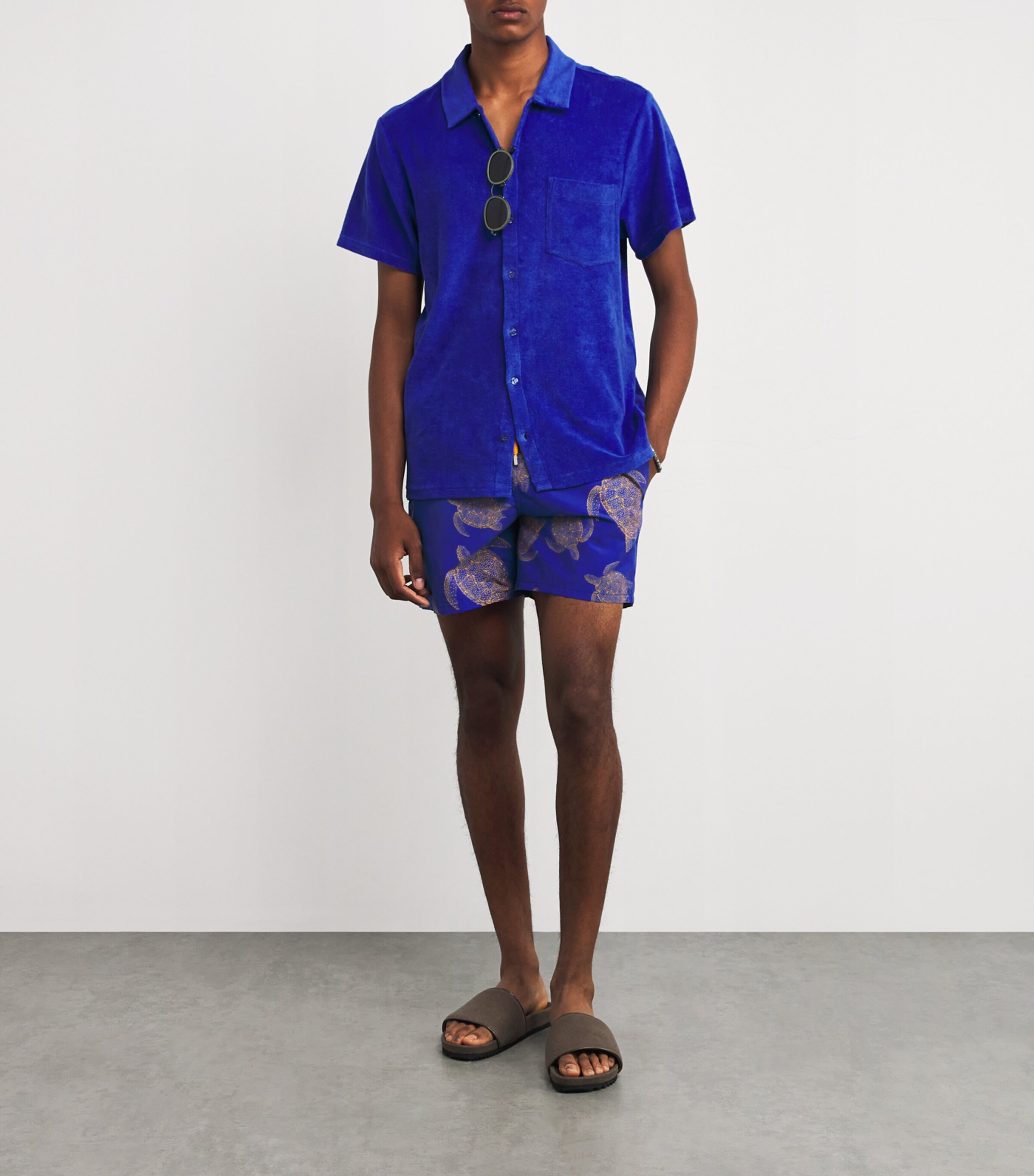 Turtle Print Moorea Swim Shorts 613-MARRAKECH Image 2