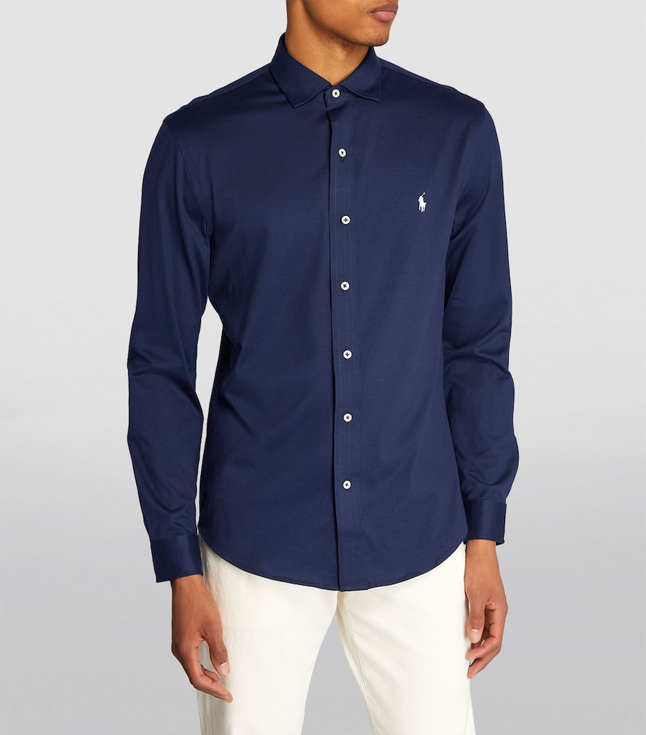 Cotton Shirt NVY Image 3