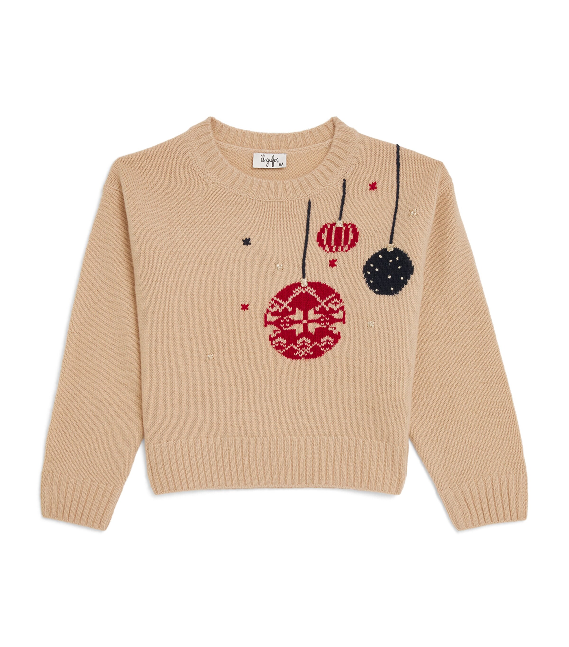 Il Gufo Intarsia-knit Jumper