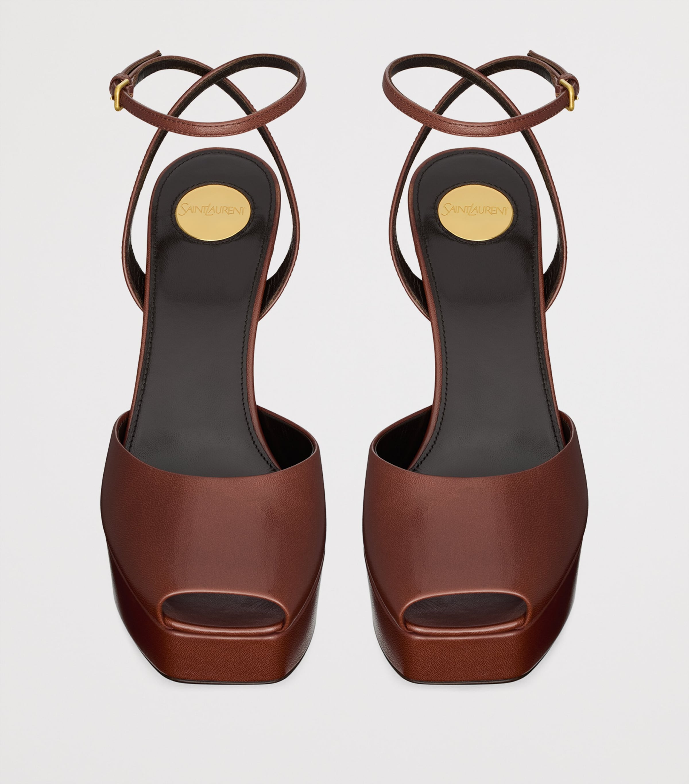 Leather La Scandale Platform Sandals 85 2603 Image 3