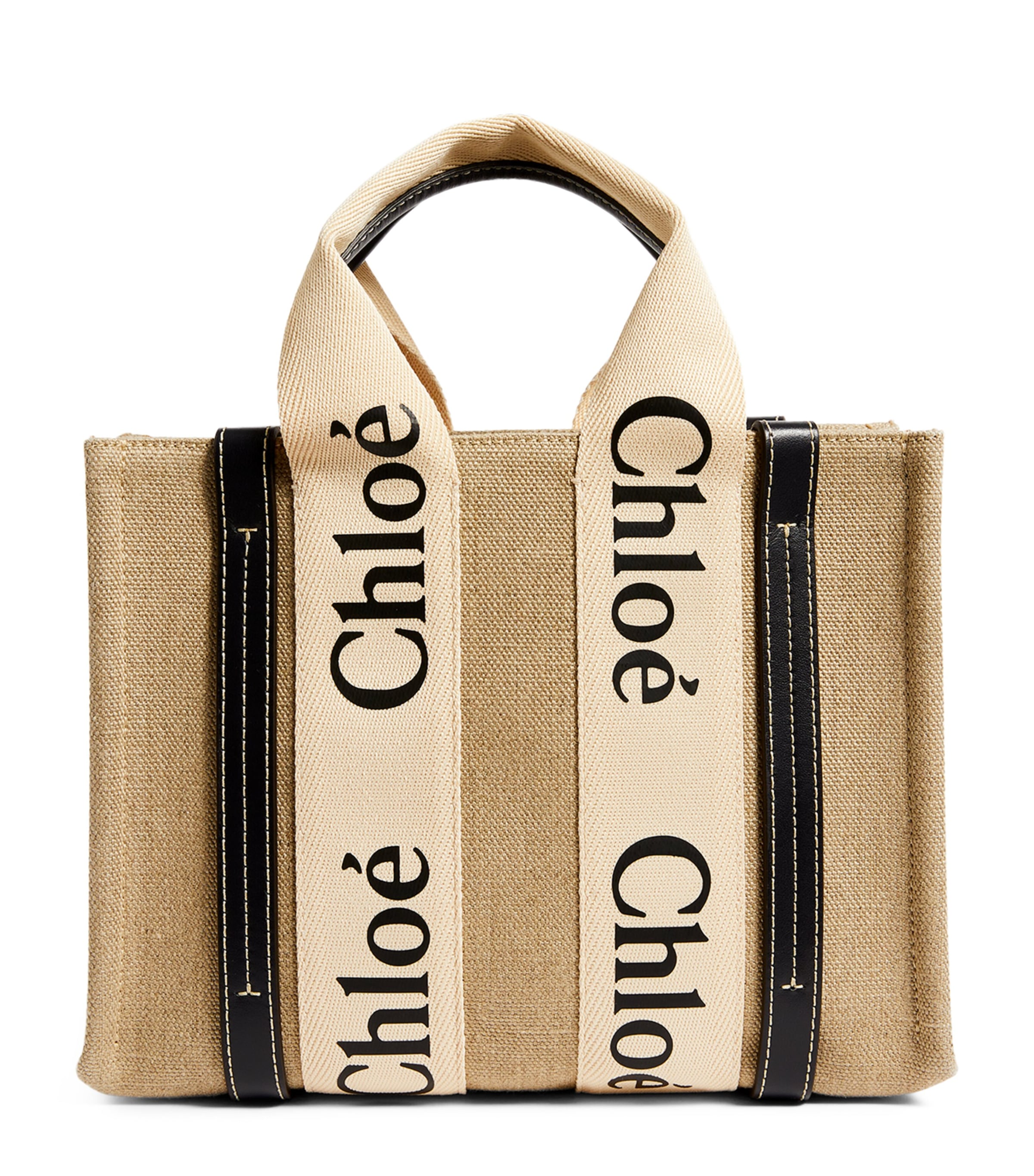 Chloé Small Woody Tote Bag In Blue